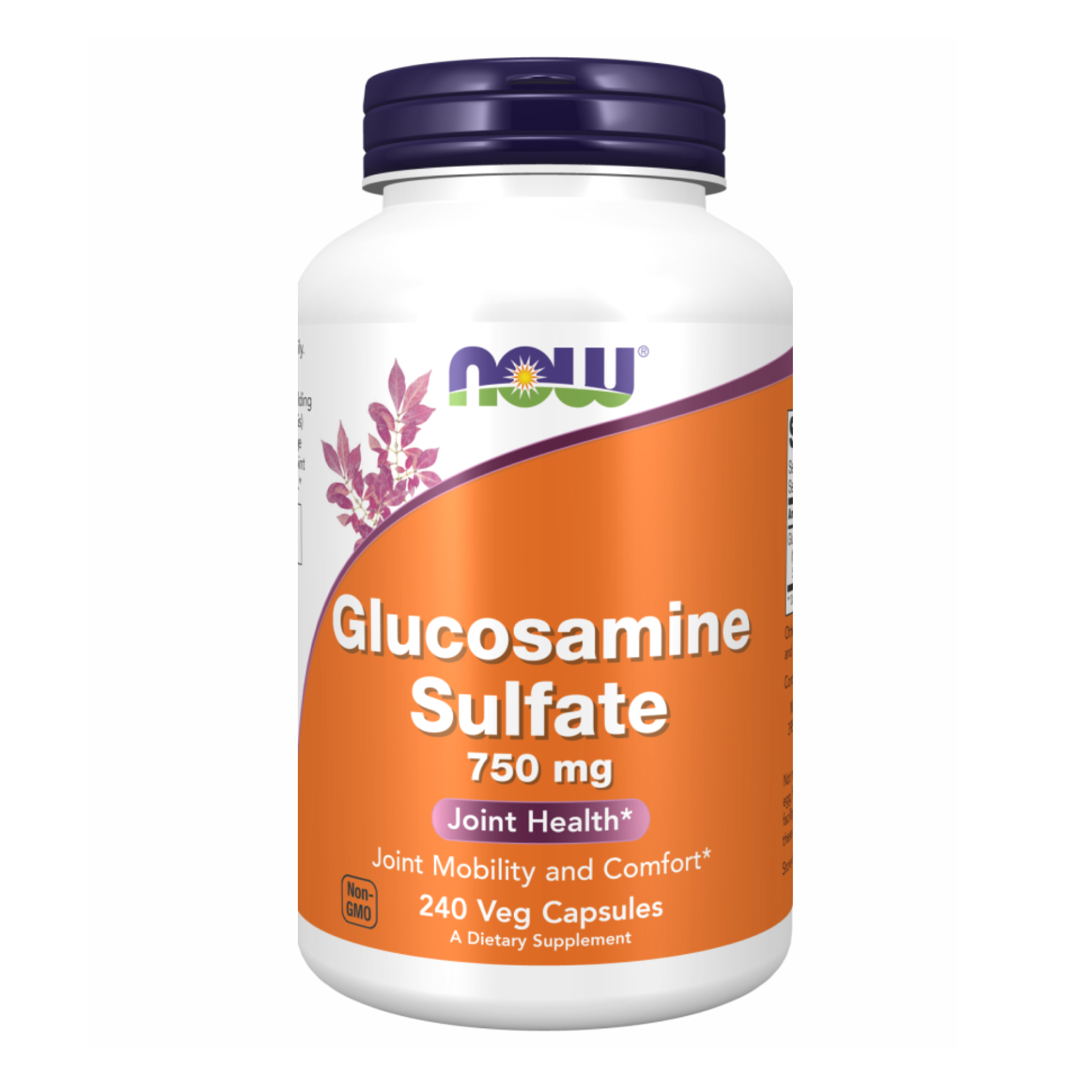 Now Foods Glucosamine Sulfate 750mg - 240 vcaps 2022-10-2398