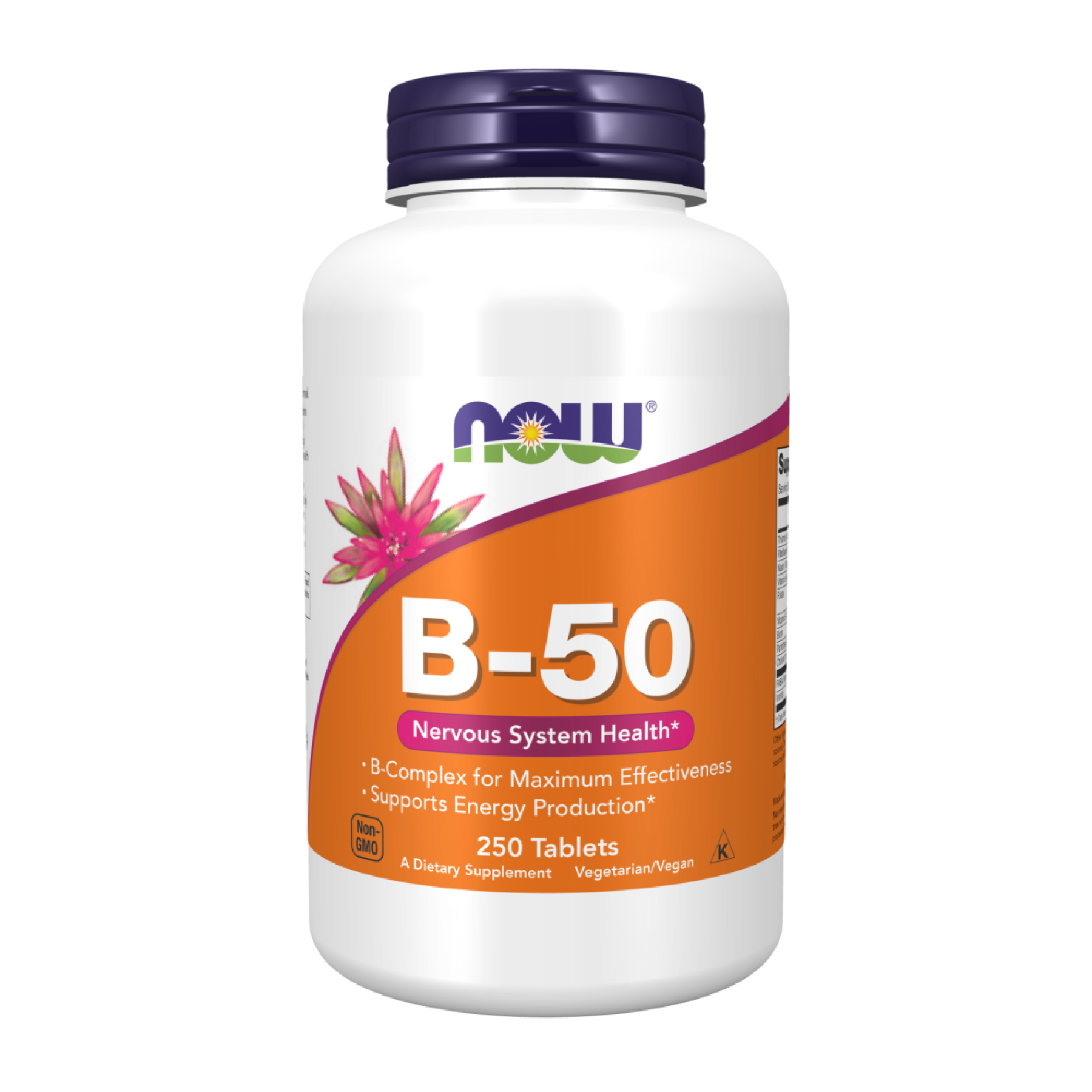 Now Foods Vitamin B-50 - 250 tabs 2023-10-4508