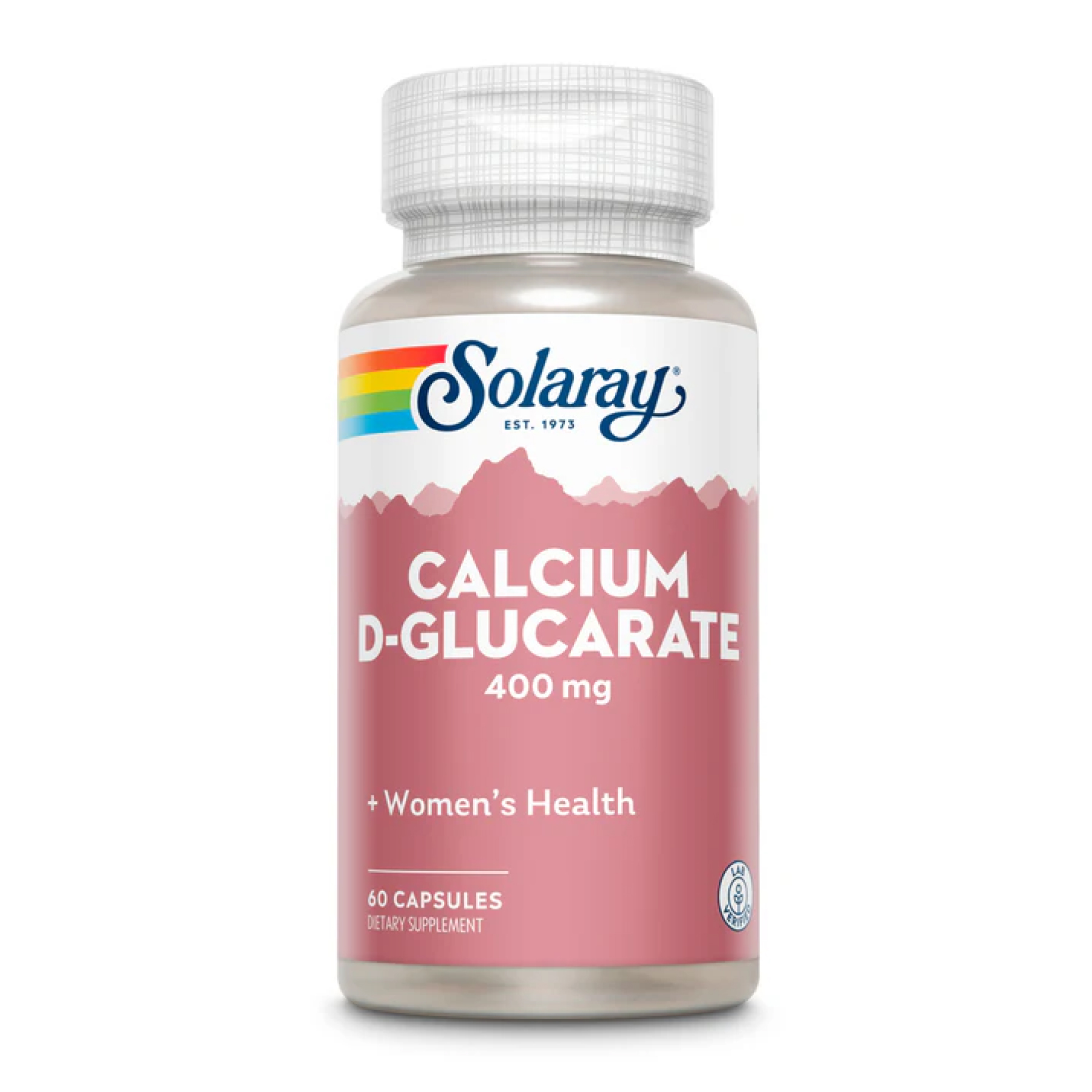 Solaray Calcium D-Glucarate 400mg - 60 caps 2023-10-2398
