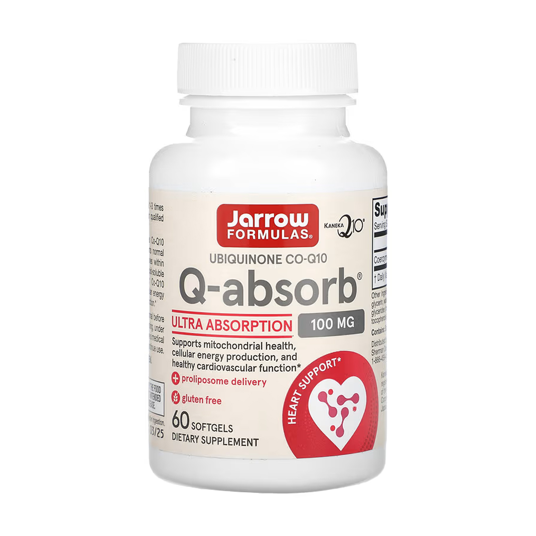 Jarrow Formulas Co-Q10 100mg - 60 caps 2023-10-5566