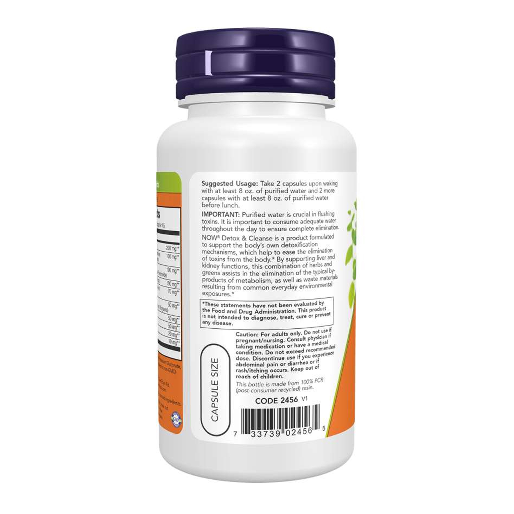Now Foods Detox & Cleanse - 90 caps 2023-10-5398