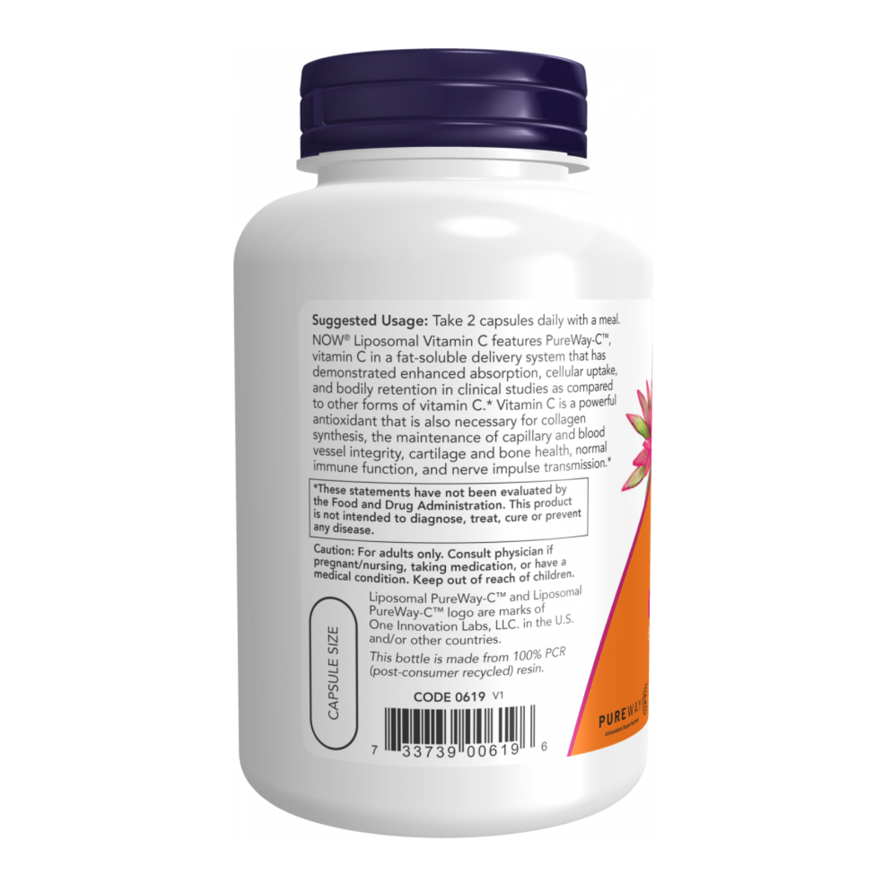 Now Foods Liposomal Vitamin C - 120 vcaps 2023-10-2505