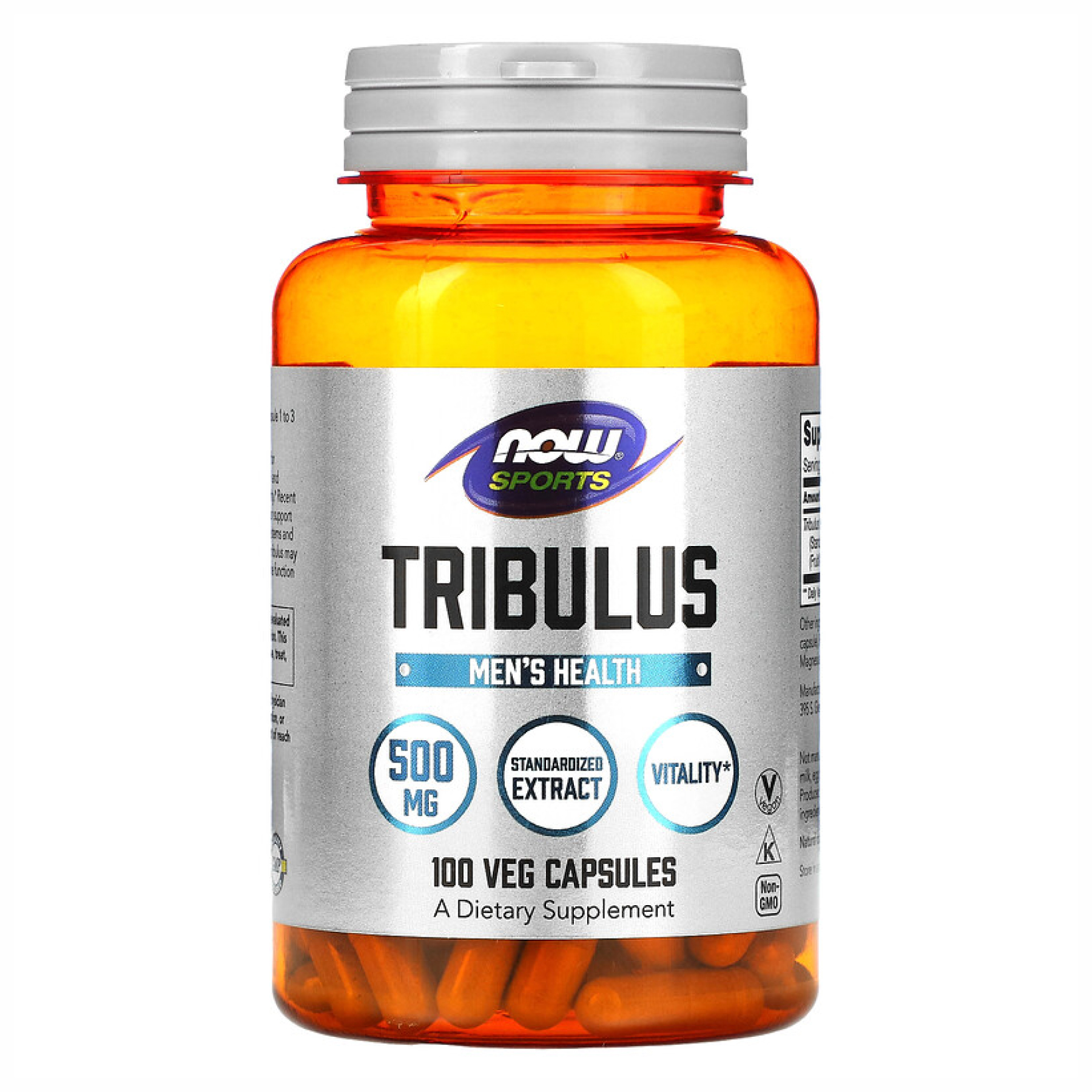 Now Foods Tribulus 500mg 45% - 100 vcaps 2022-10-0682
