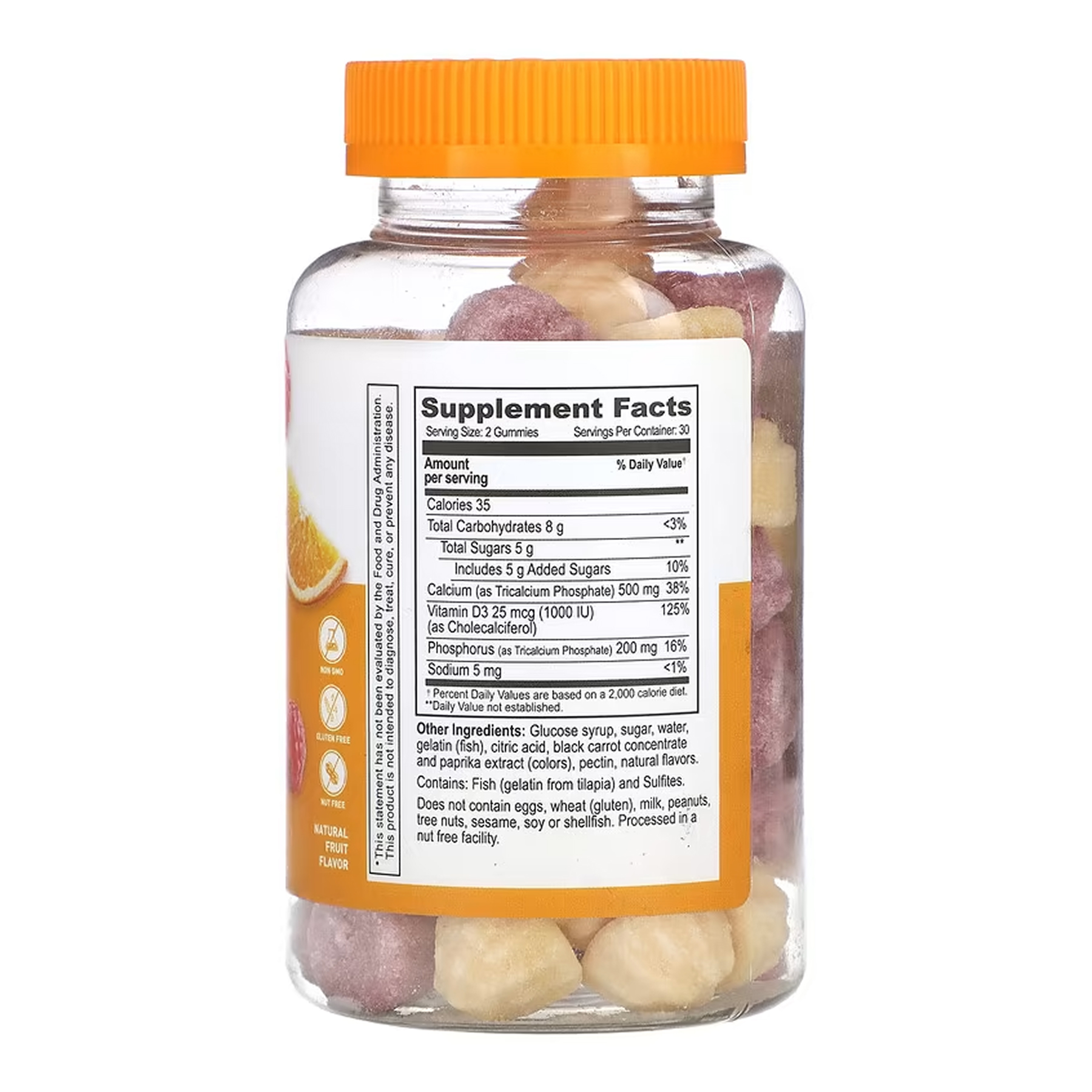 Lifeable Calcium + Vitamin D Adult - 60 gummies 2023-10-7268