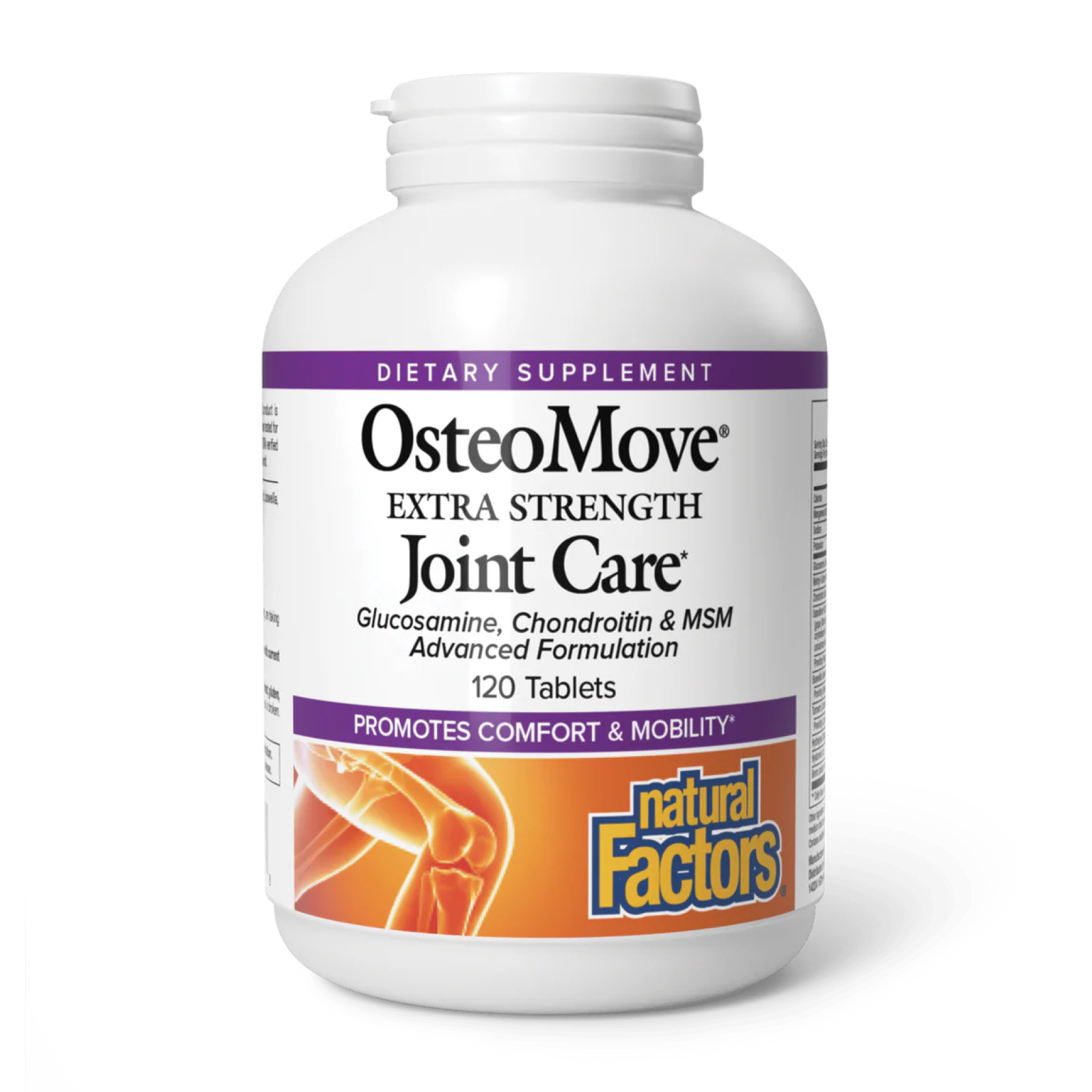 Natural Factors OsteoMove® Extra Strength Joint Care - 120 tabs 2023-10-3828