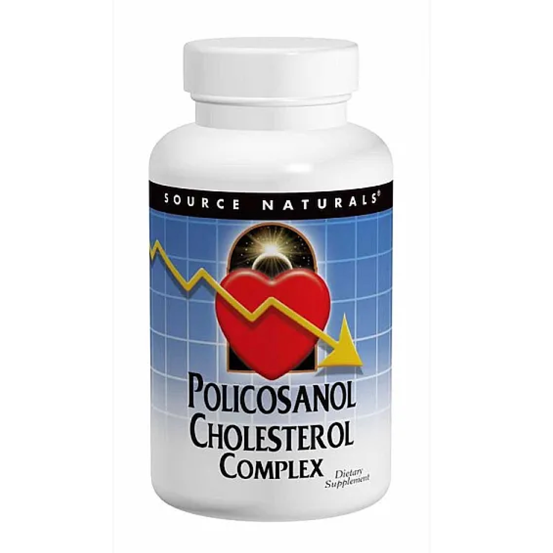 Source Naturals Policosanol Cholesterol Complex - 60 tabs 2023-10-4334