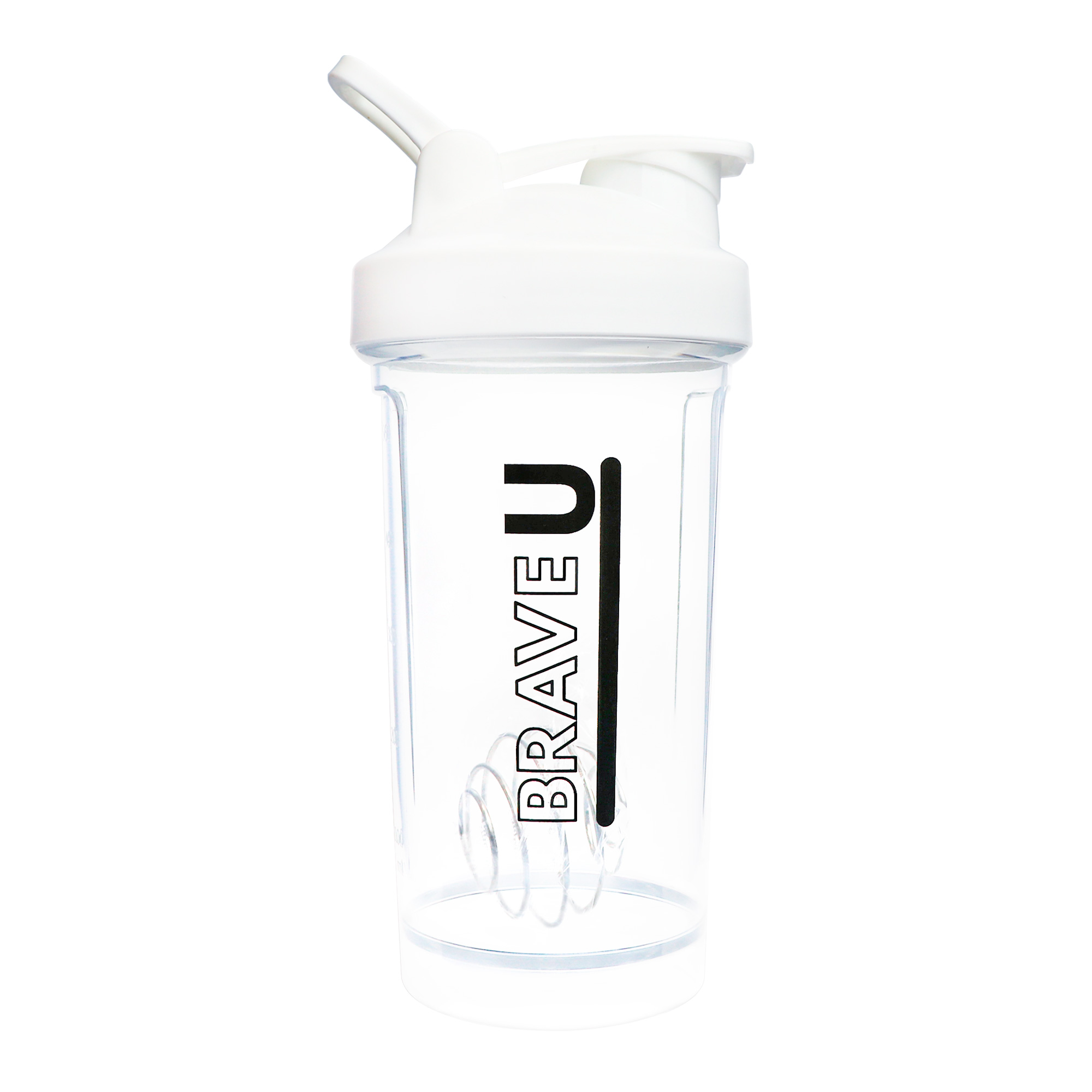Brave Shaker Premium - 500ml White 2022-10-2345