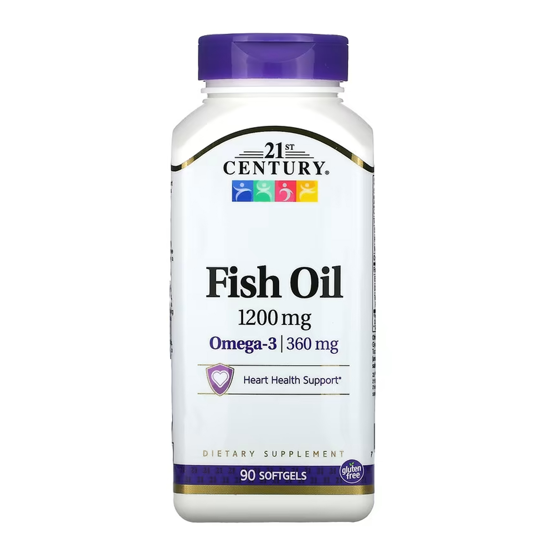 21st Century Fish Oil 1200 mg - 90 softgels 2023-10-7131