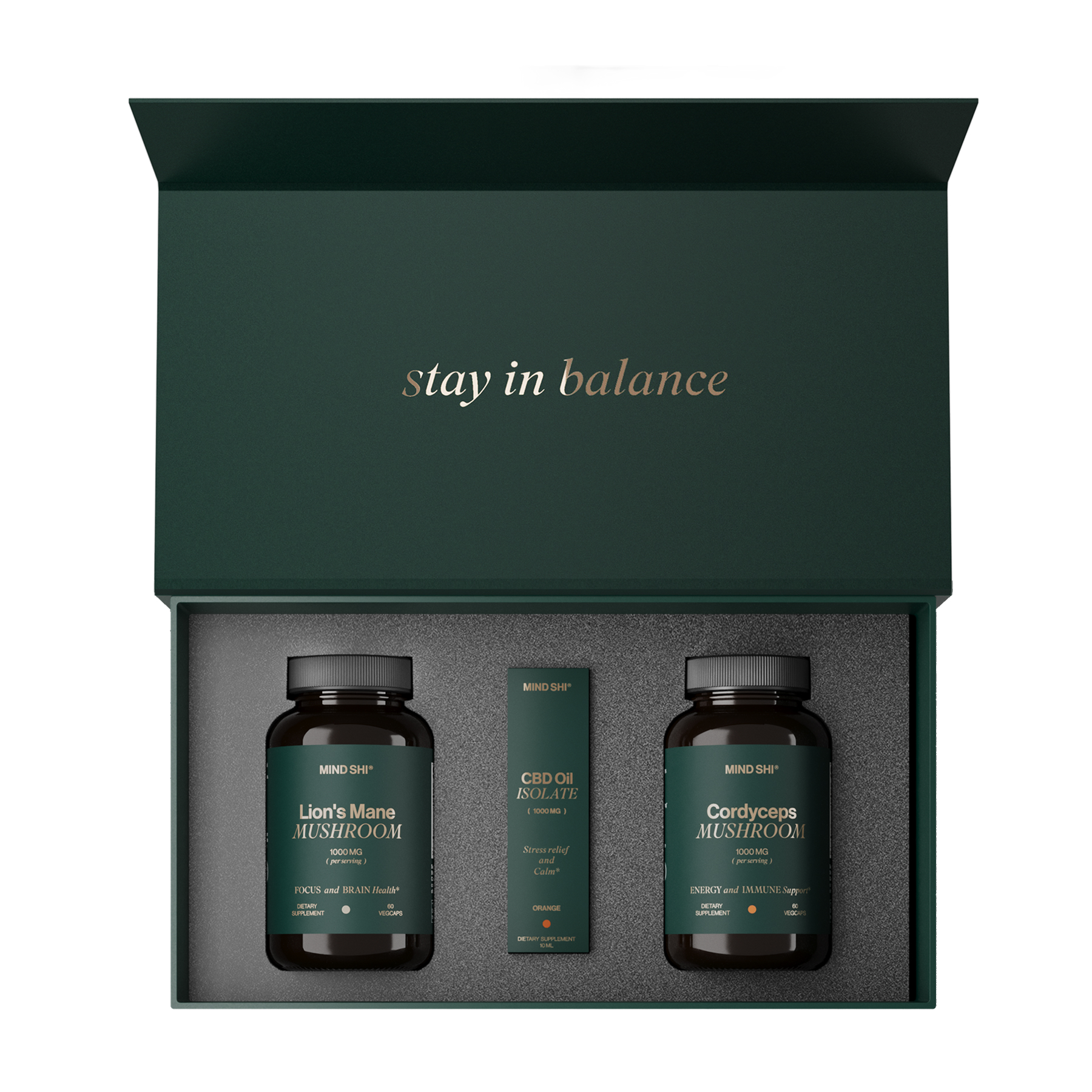 Mind Shi MIND SHI Mushroom+CBD Oil Premium Box 2023-10-6131