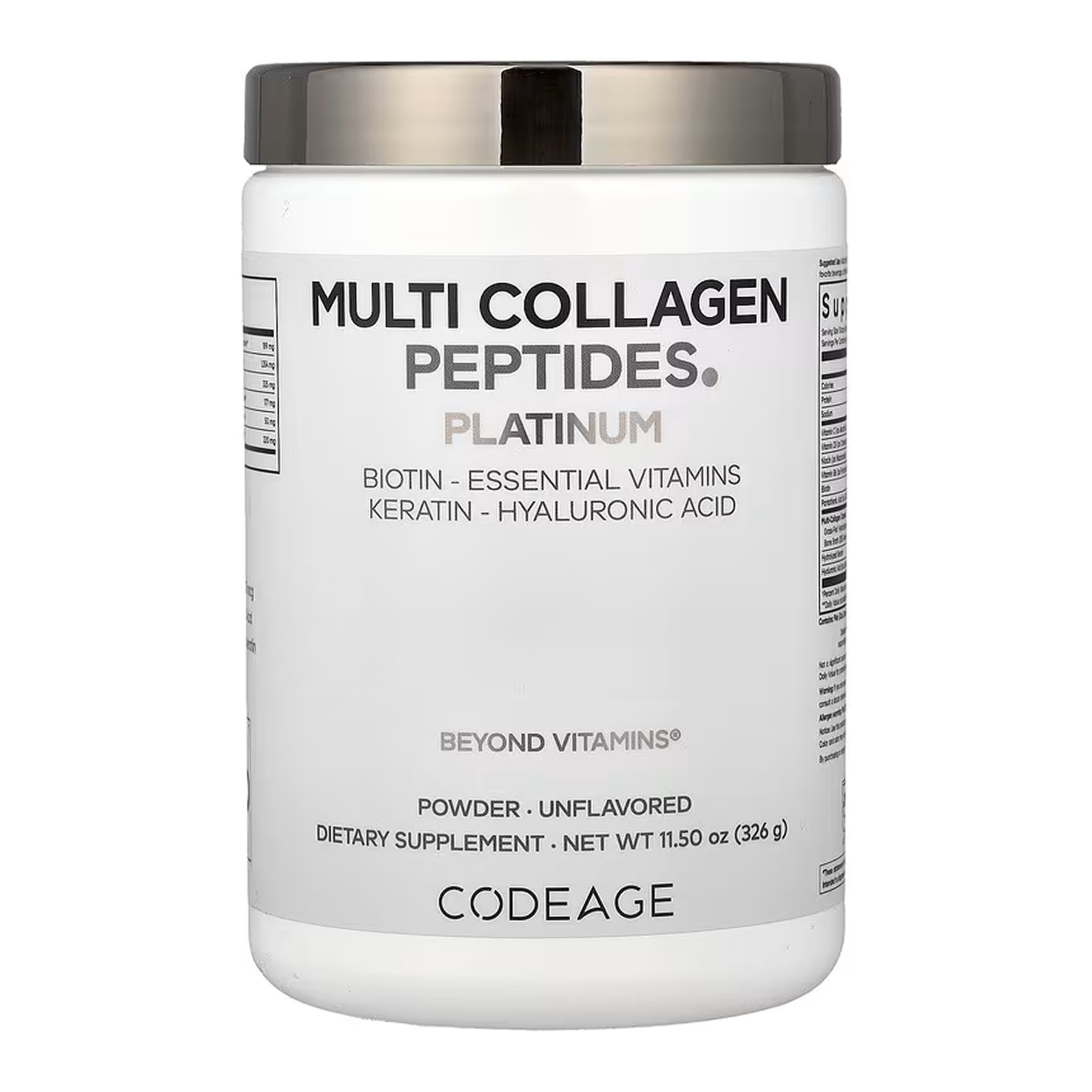 Codeage Multi Collagen Protein Powder Platinum - 326g 2023-10-7727