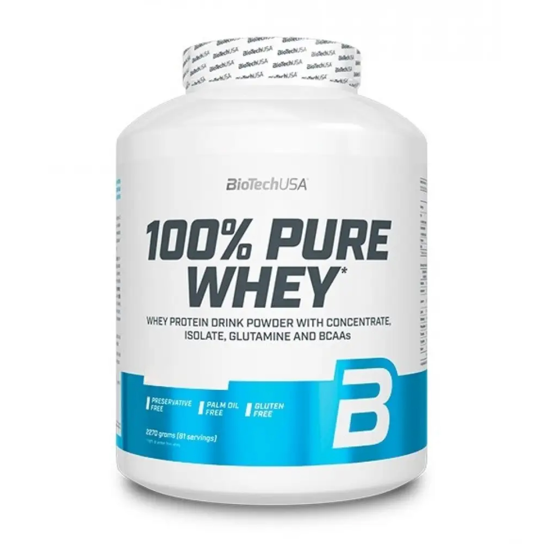 Biotech 100% Pure Whey - 2270g Salted Caramel 2023-10-5190