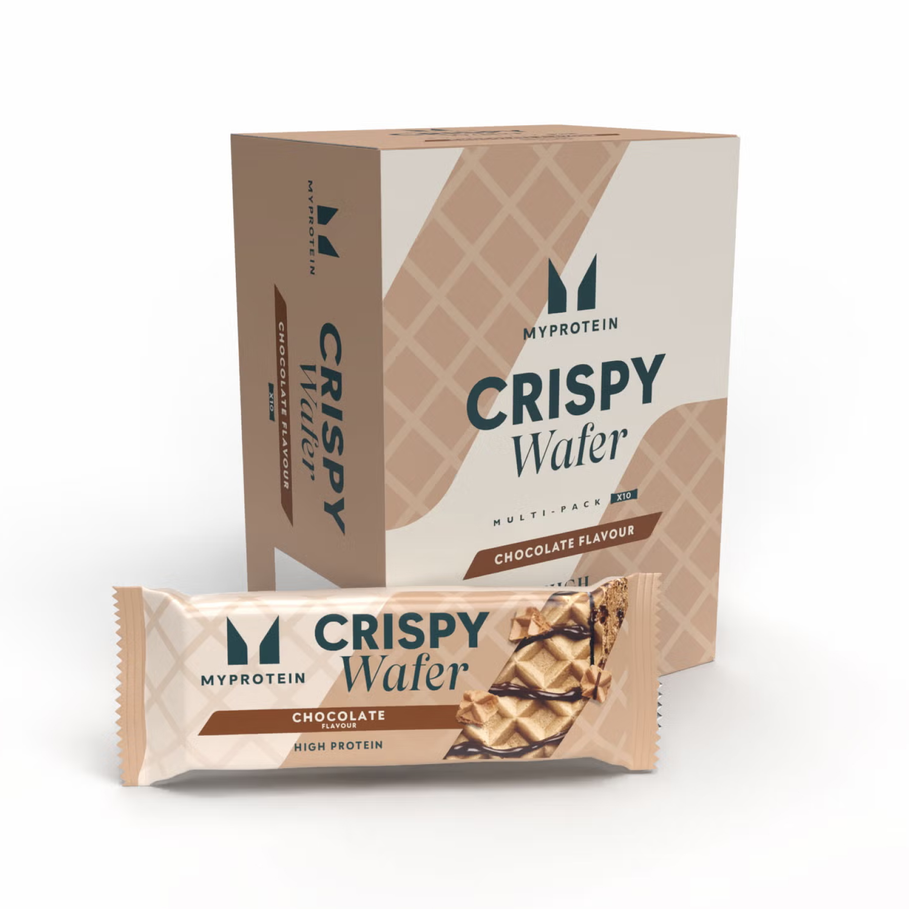 Myprotein Crispy Wafers - 10x42g Chocolate 2022-10-0167