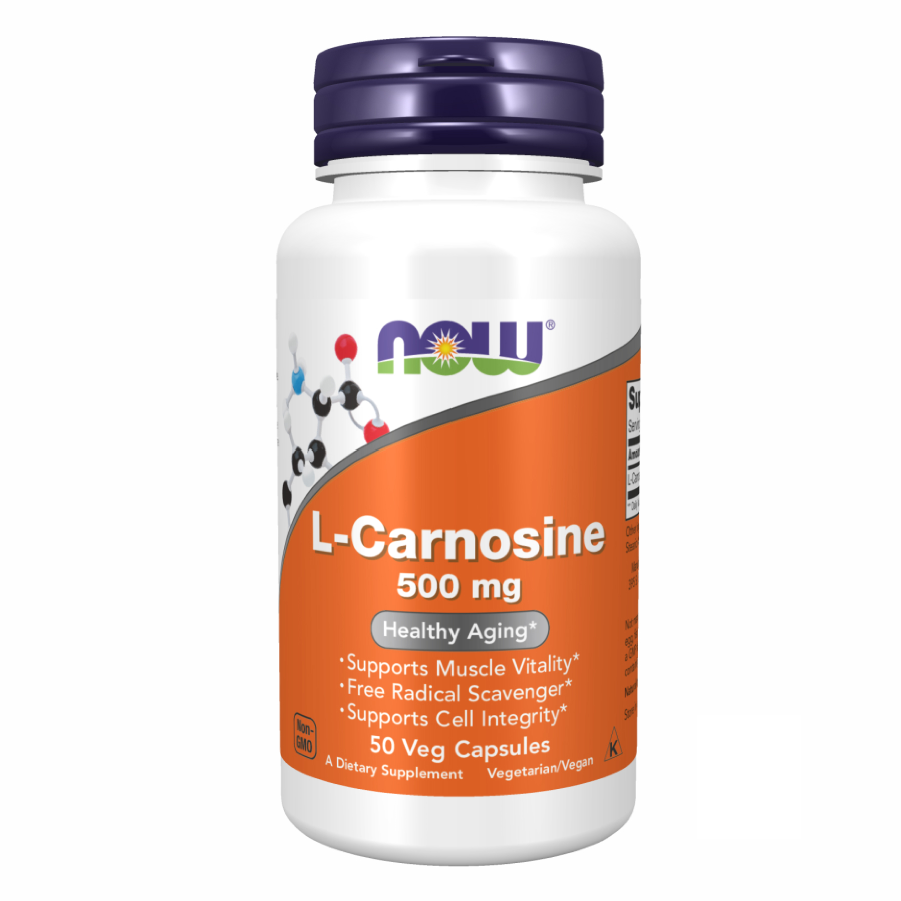 Now Foods Carnosine 500mg - 50 vcaps 2022-10-1444