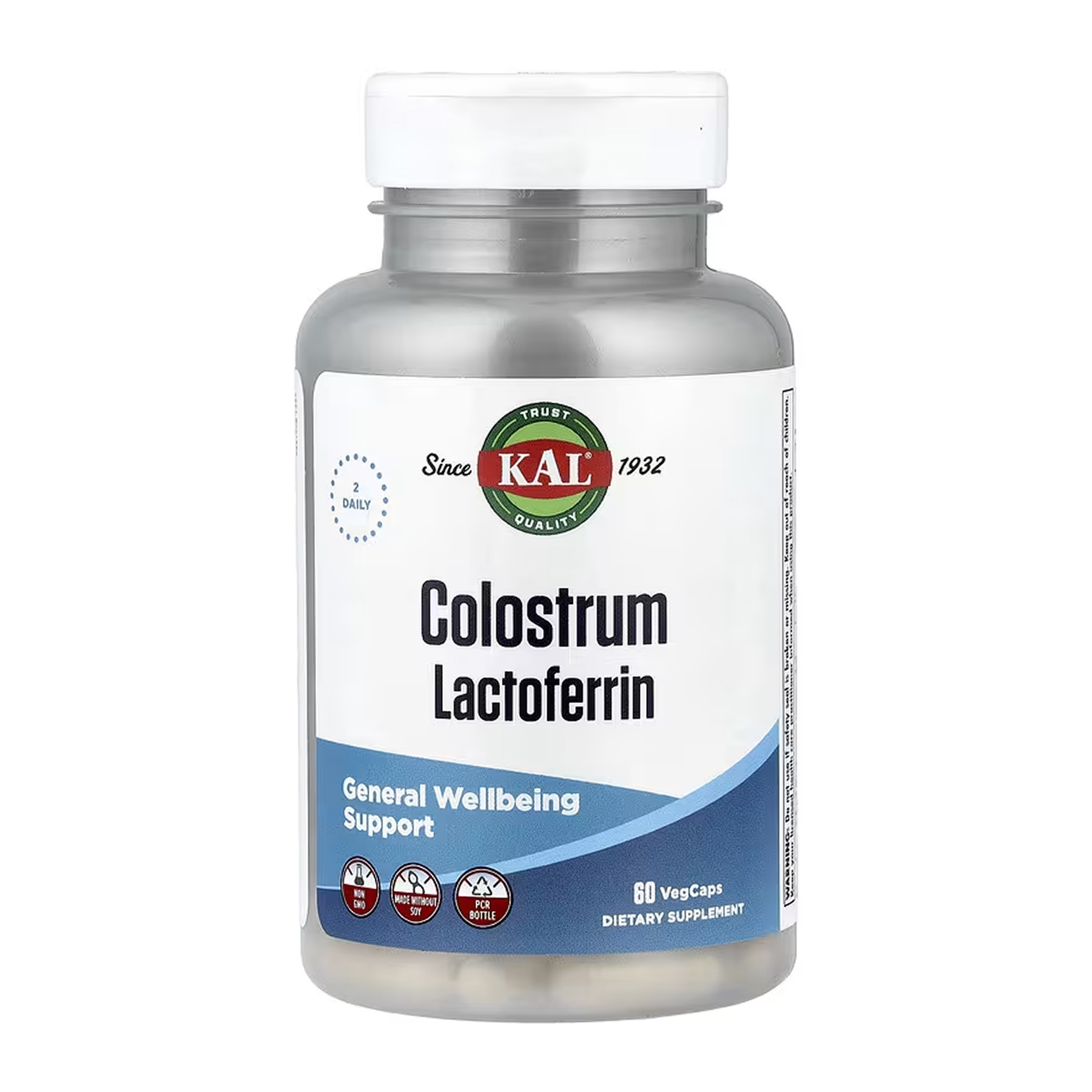 KAL Colostrum Lactoferrin - 60 vcaps 2023-10-7030