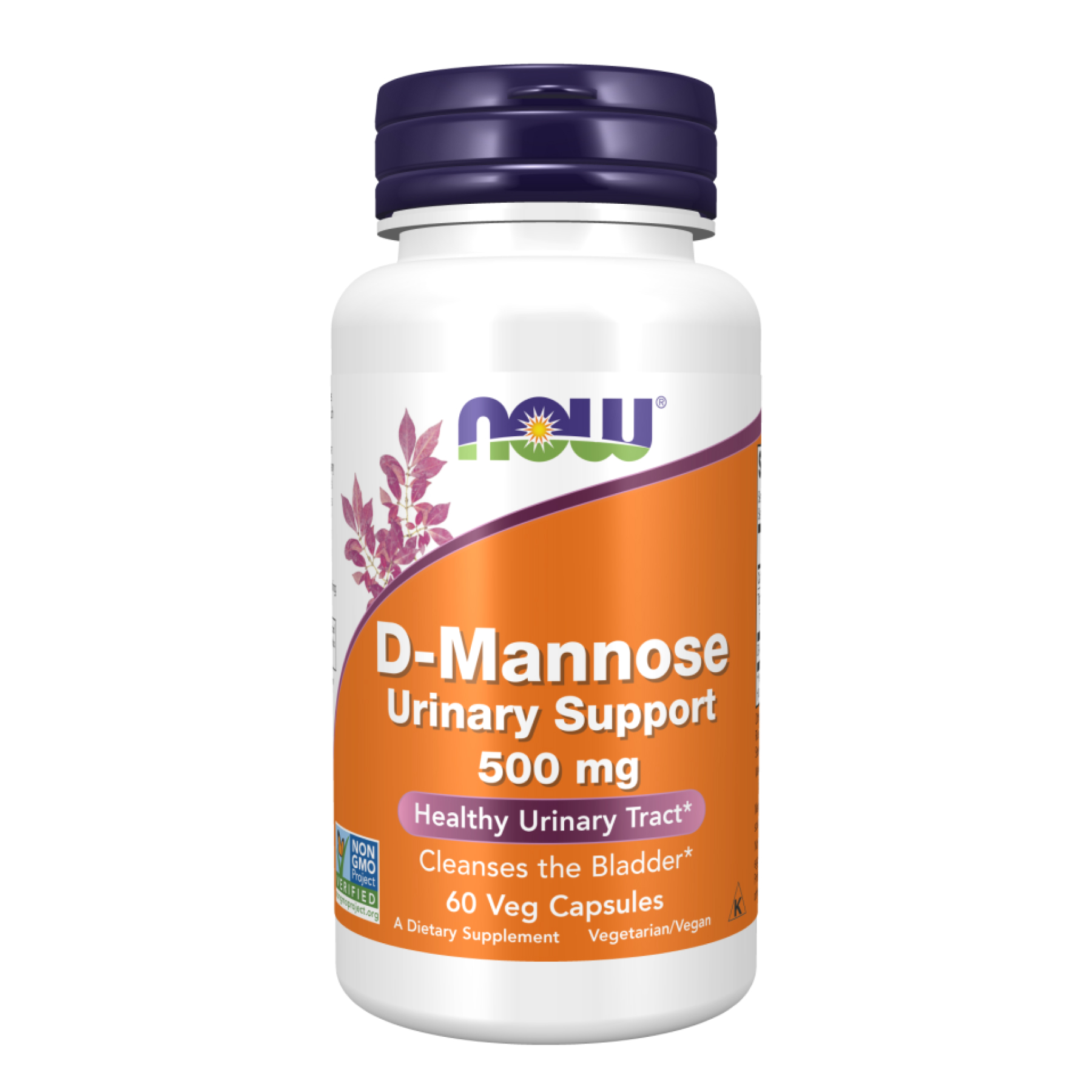 Now Foods D-Mannose Urinary Support 500mg - 60 vcaps 2023-10-2508