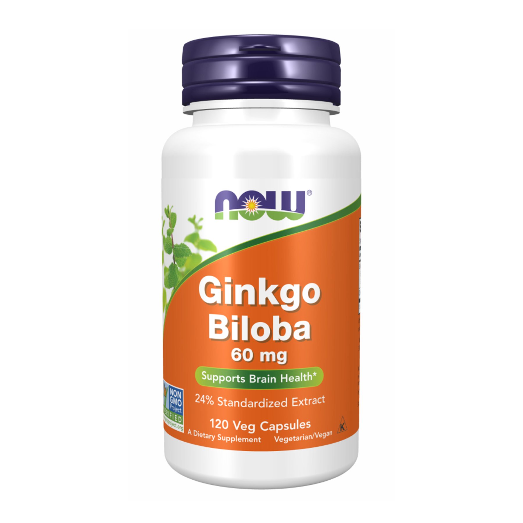 Now Foods Ginkgo Biloba 60 mg - 120 vcaps 2022-10-2320