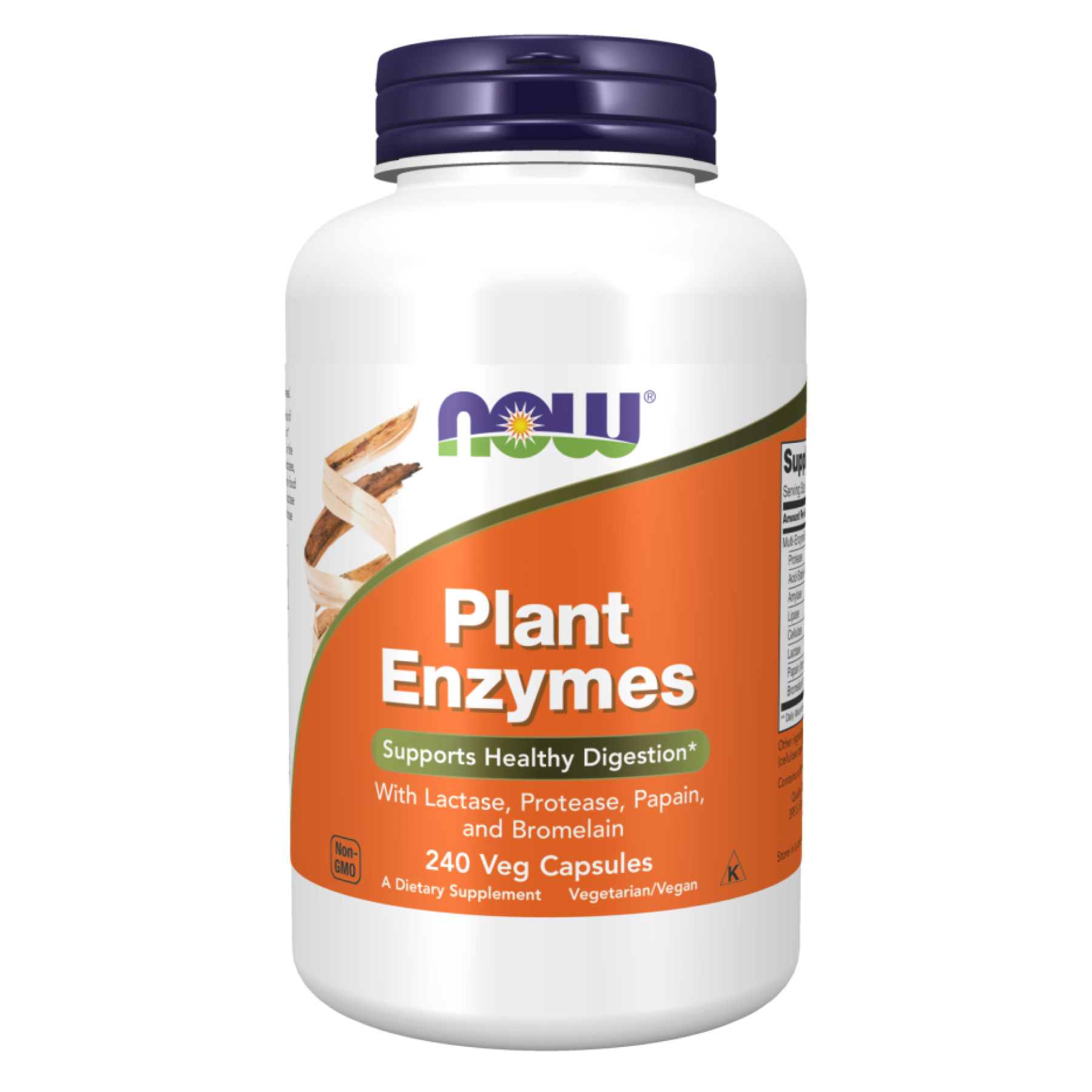 Now Foods Plant Enzymes - 240 vcaps 2022-10-2613