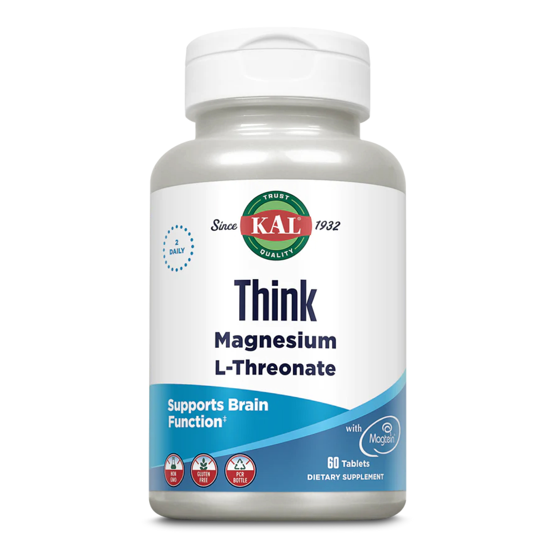 KAL Think Magnesium 2000mg - 60 tabs 2022-10-1766