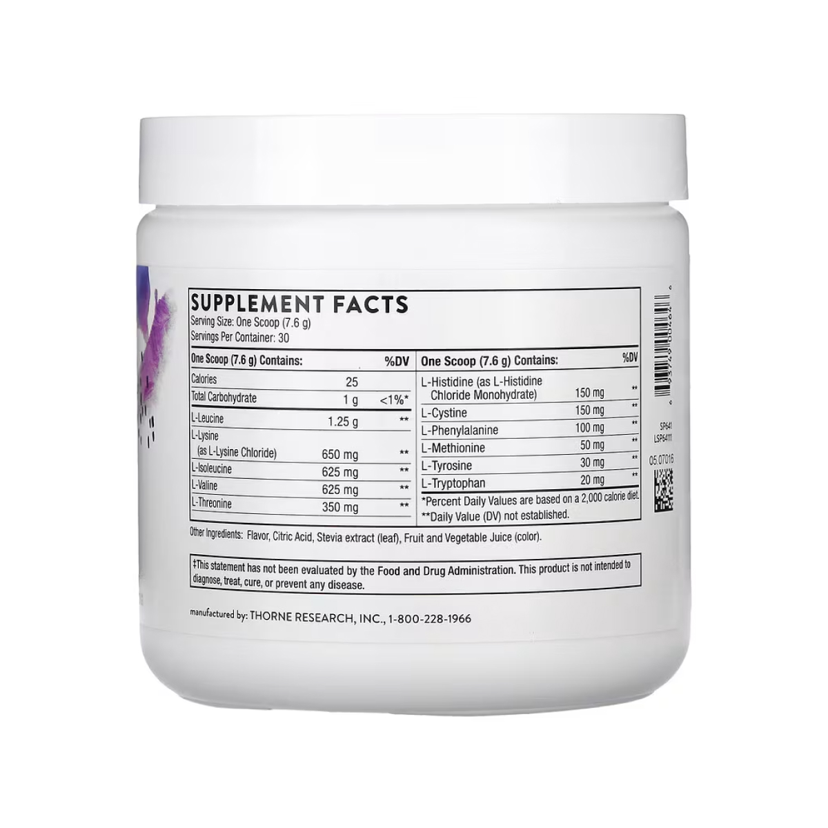 Thorne Amino Complex - 231g Berry 2023-10-3595