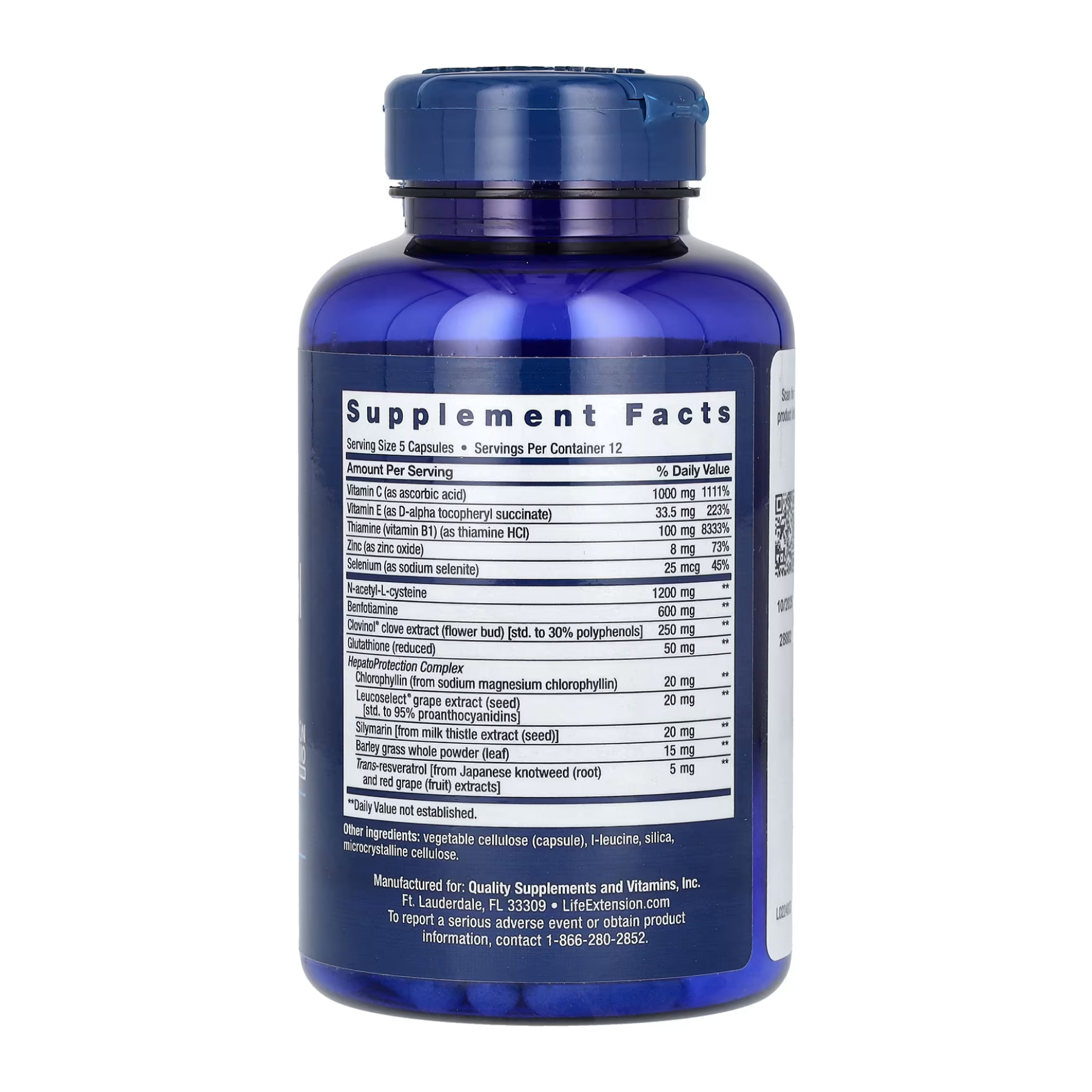Life Extension Anti-Alcohol - 60 caps 2022-10-1960