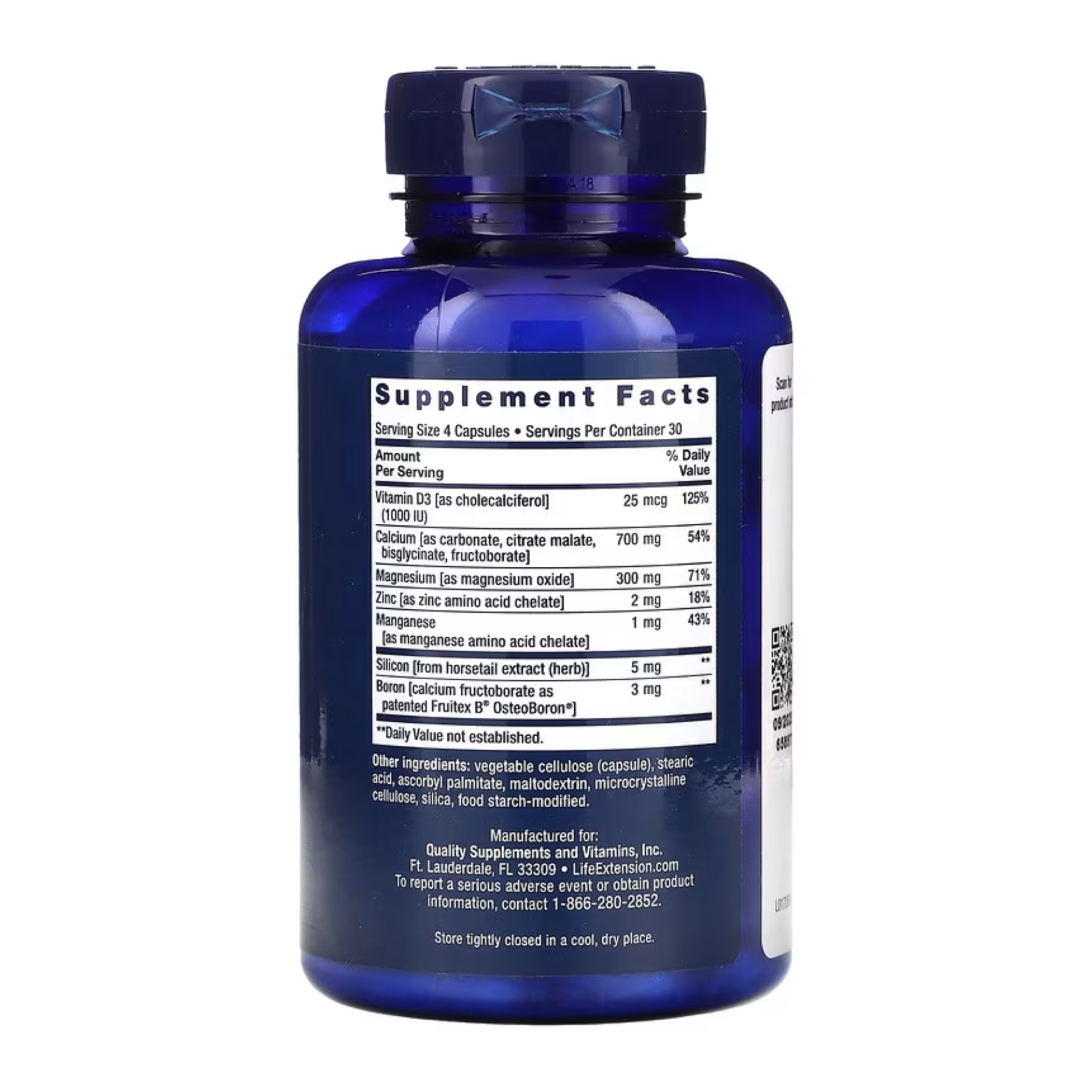 Life Extension Bone Restore - 120 caps 2022-10-1910
