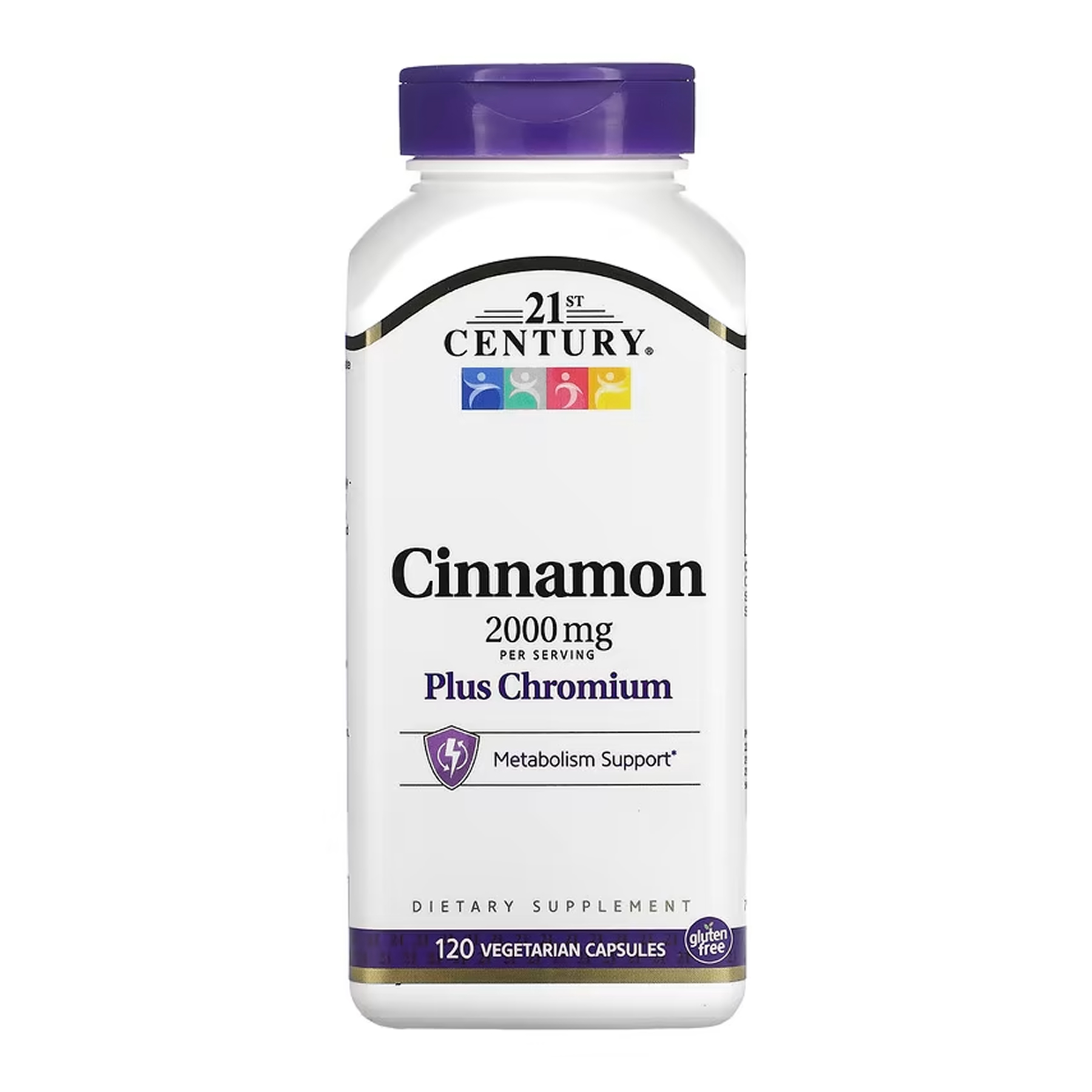 21st Century Cinnamon Plus Chromium - 120 vcaps 2023-10-7088