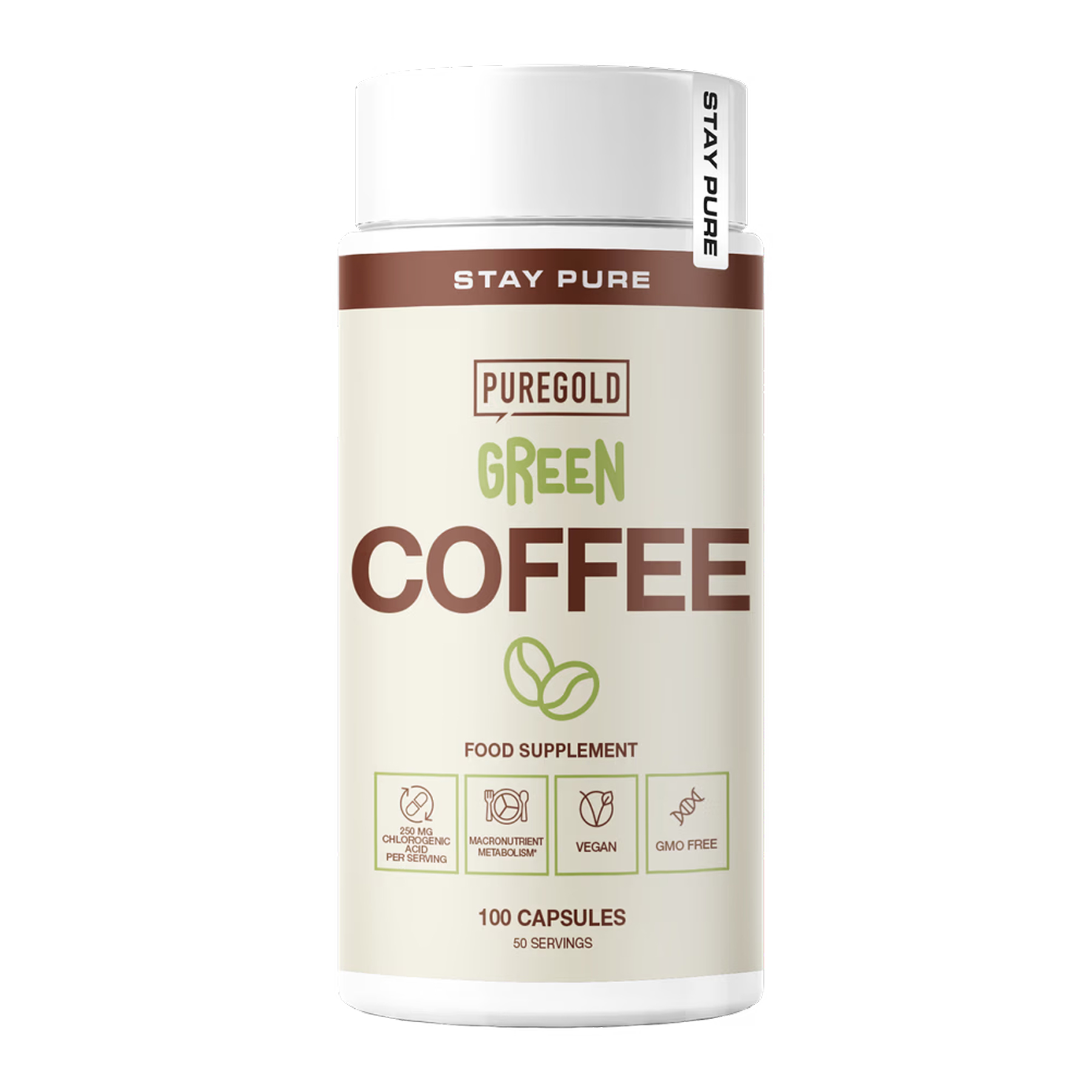 Pure Gold Green Coffee - 100 caps 2023-10-7314