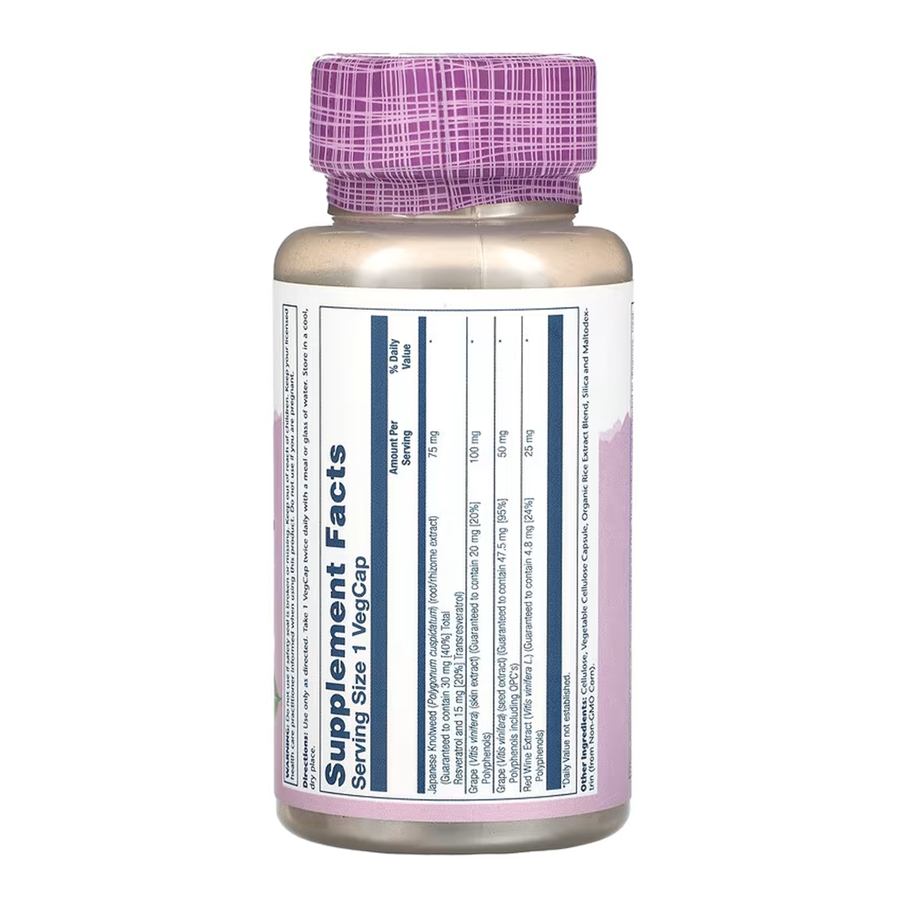 Solaray Resveratrol 75mg - 60 vcaps 2023-10-6761