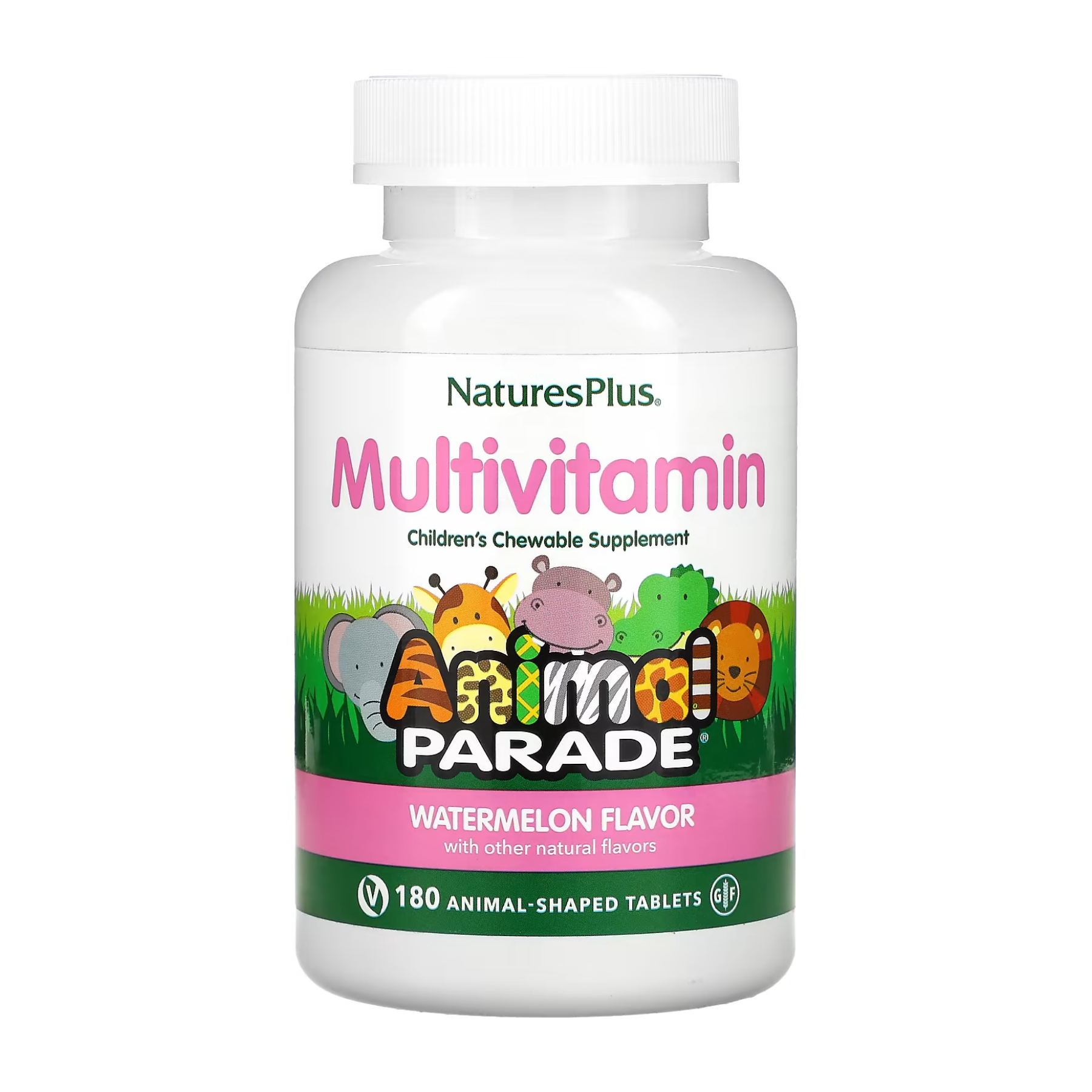 Nature's Plus Animal Parade - 180 tabs Watermelon 2023-10-3460