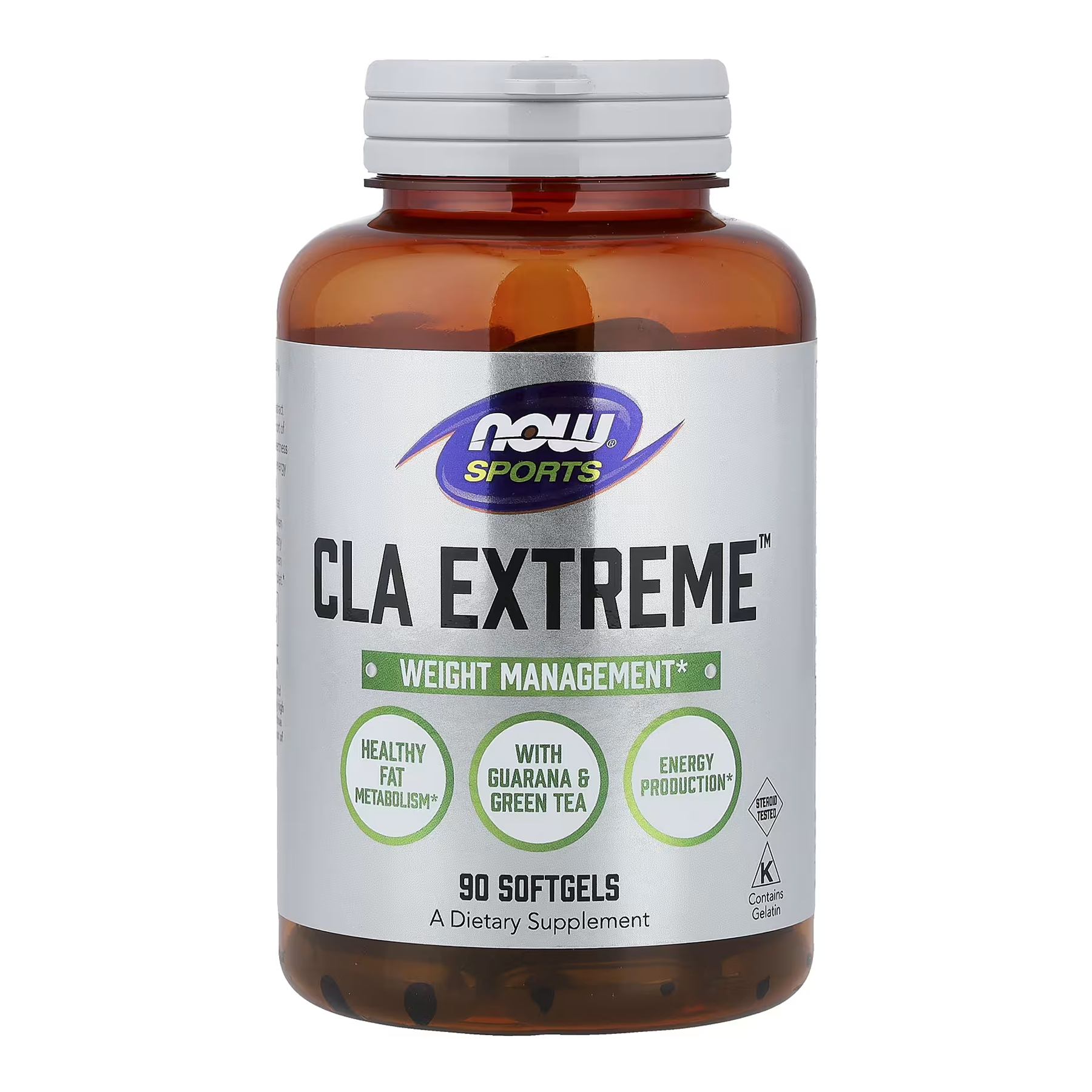 Now Foods CLA Extreme - 90 softgels (Пошкоджена банка) 2023-10-7814