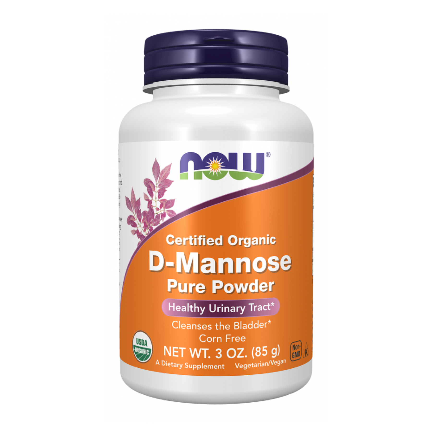 Now Foods D-Mannose Organic Pure Powder - 85g 2023-10-5240