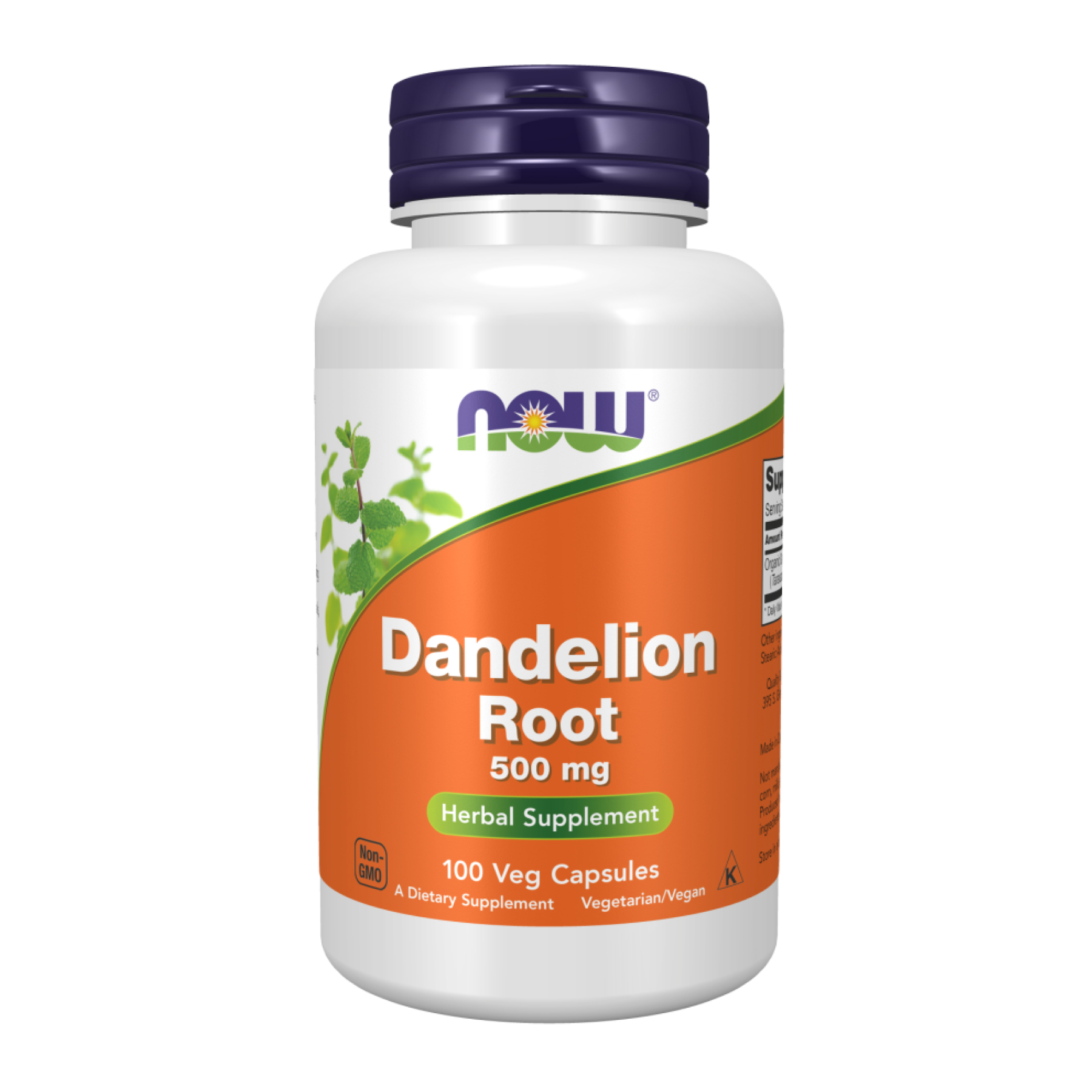 Now Foods Dandelion Root 500 mg - 100 vcaps 2023-10-2509