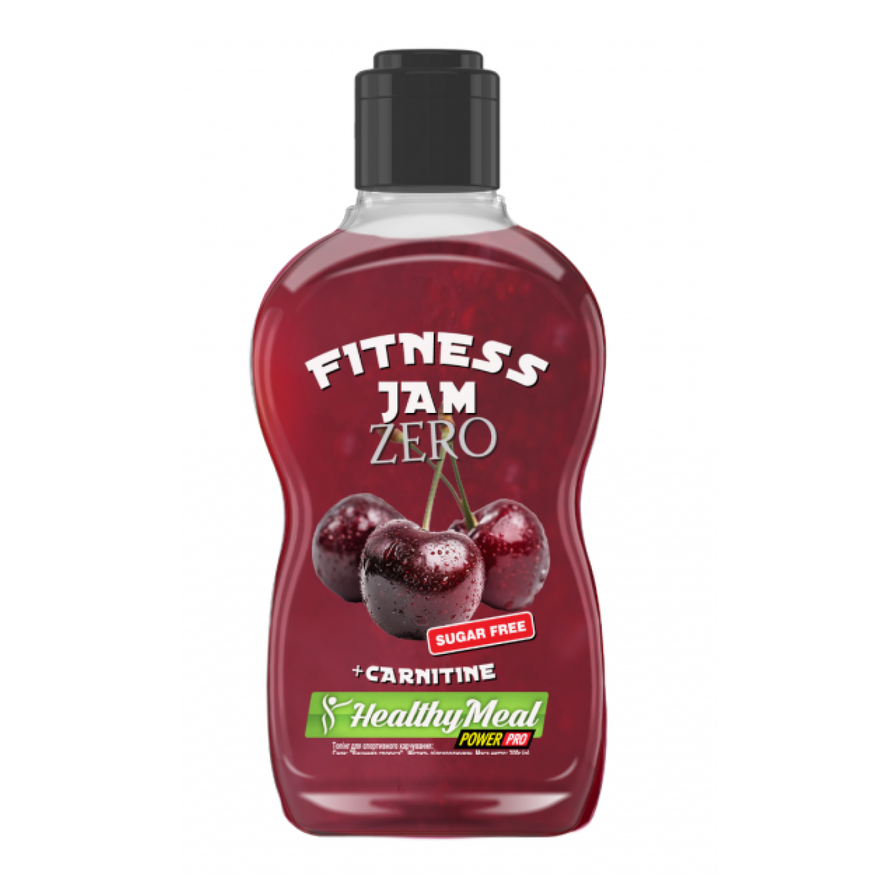 Power Pro Jam Sugar Free + L Carnitine - 200g Cherry Temptation 2023-10-5144