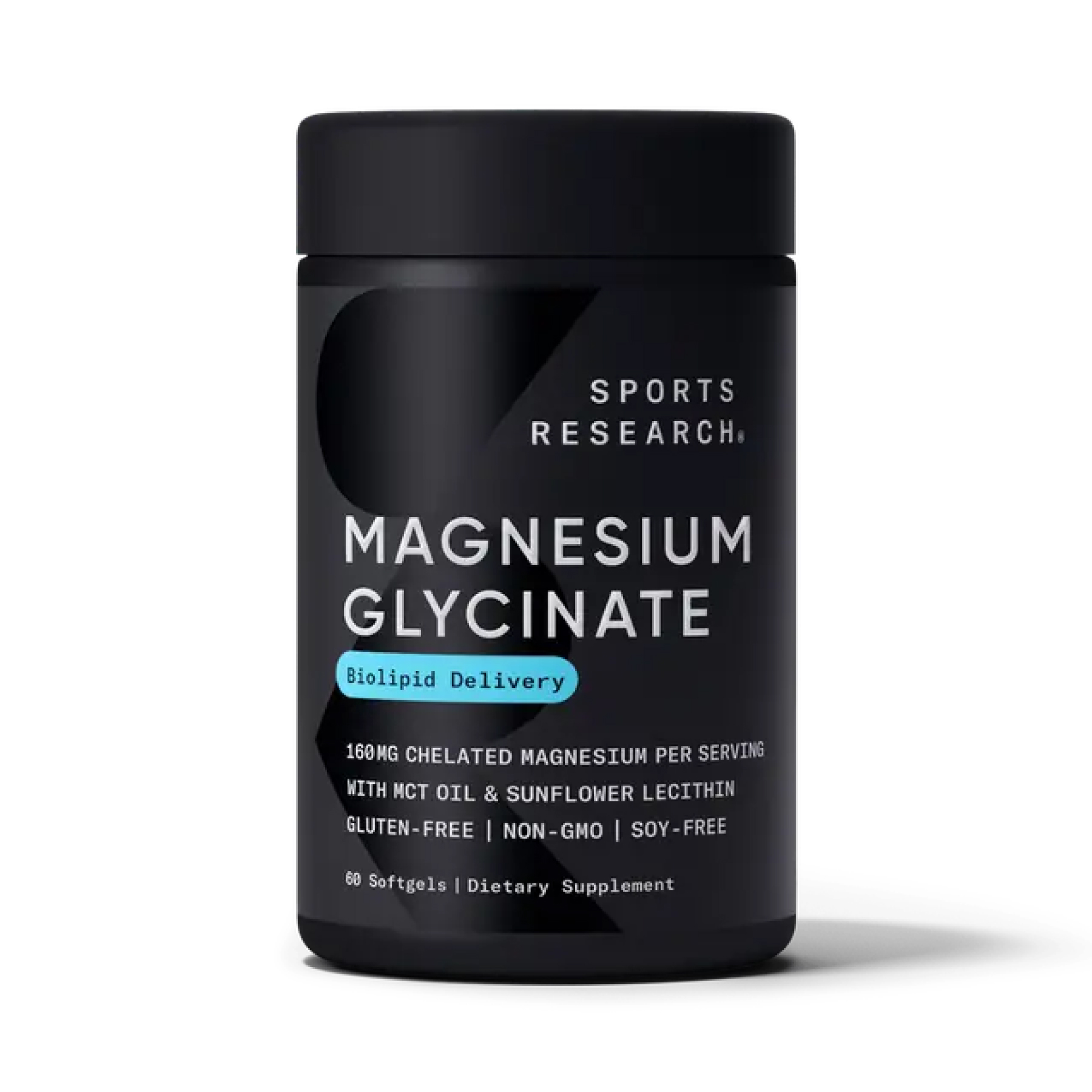Sport Research Magnesium Glycinate 160mg - 60 softgels 2023-10-4403