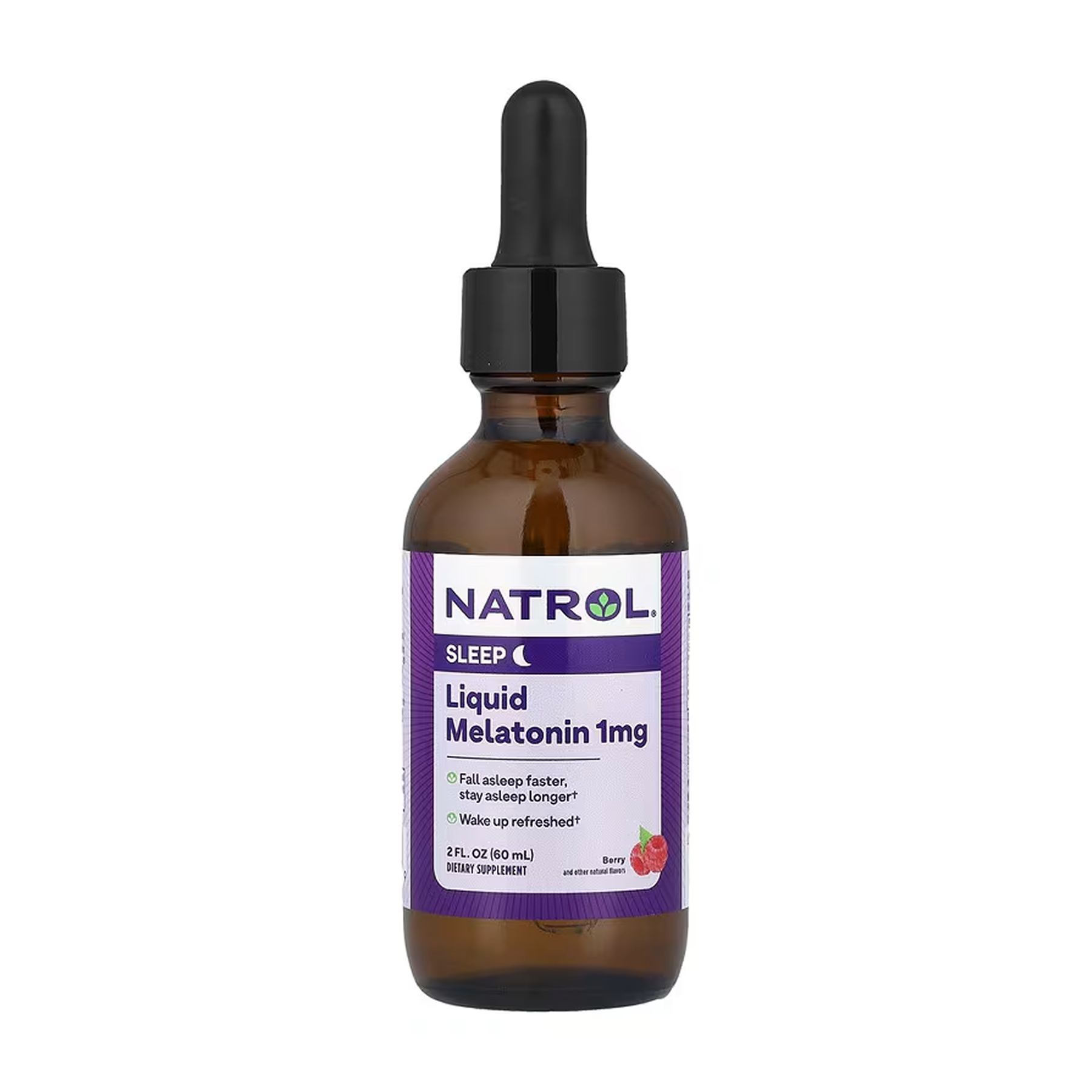 NATROL Melatonin Liquid 1mg - 60 ml 2023-10-6229