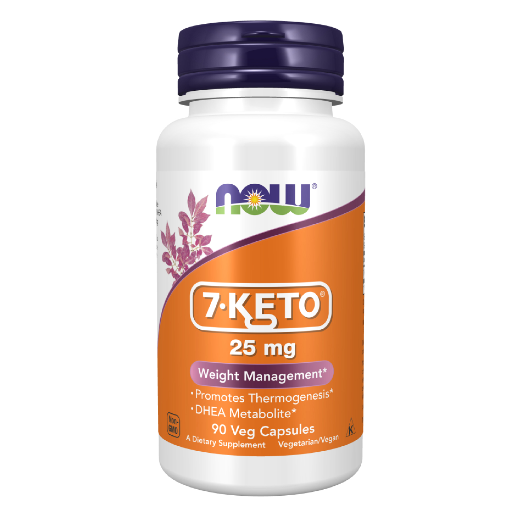 Now Foods 7-KETO 25mg - 90 vcaps 2022-10-2614