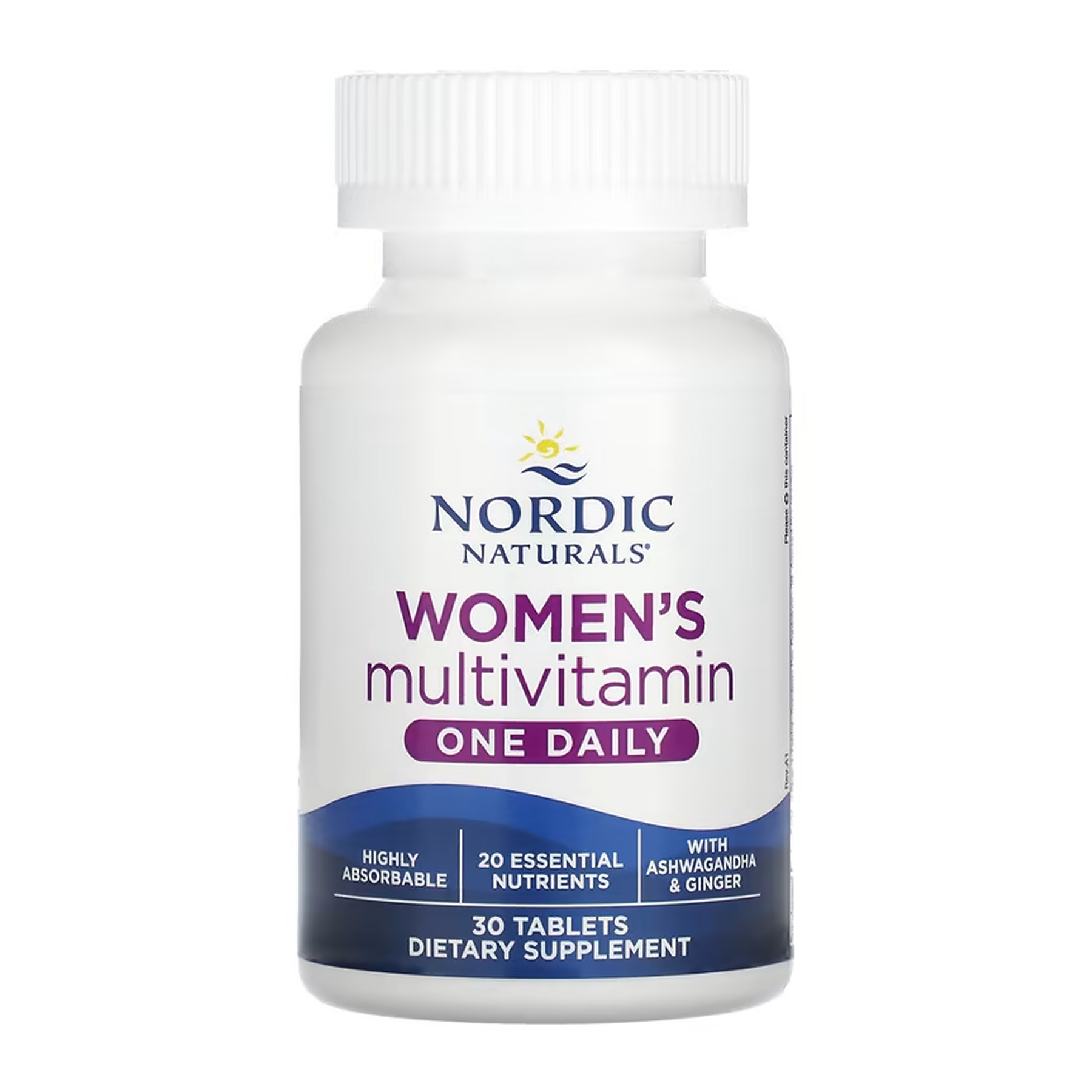 Nordic Naturals Women's One Daily Multivitamin - 30 tabs 2023-10-5980
