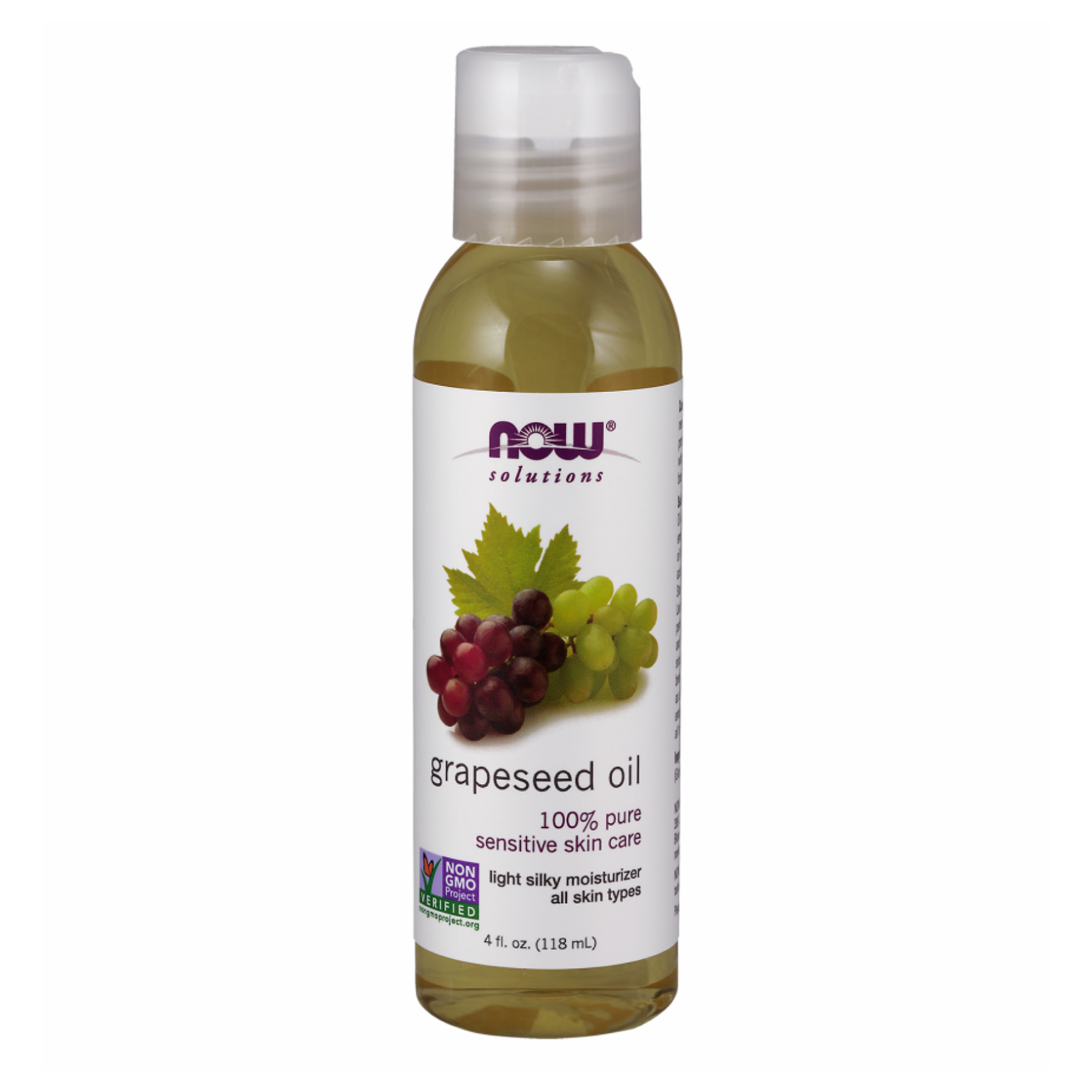 Now Foods Grapeseed Oil - 4 oz 2022-10-0988