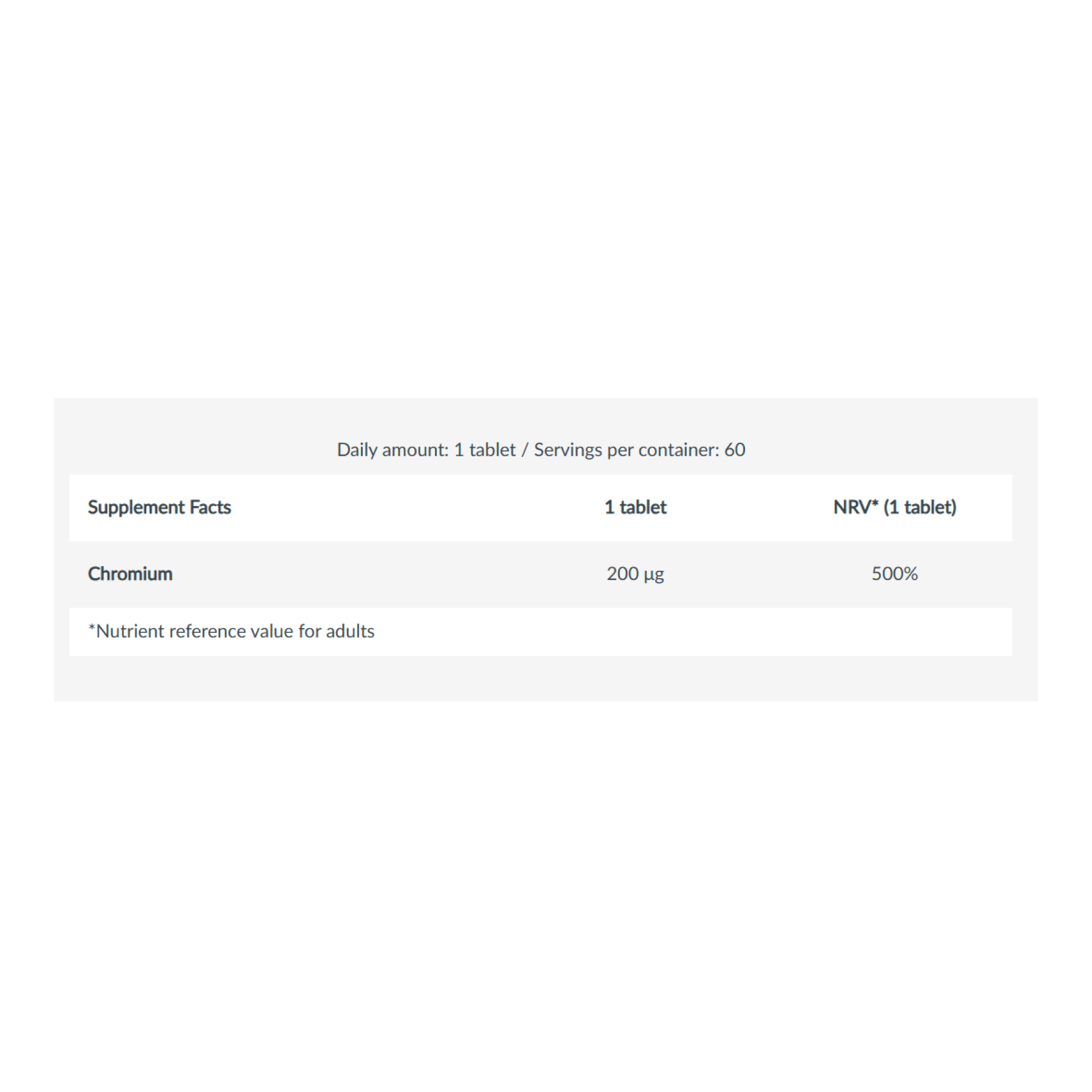 Biotech Chromium Picolinate - 60 tabs 2023-10-4788