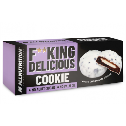 Allnutrition Fucking Delicious cookie - 128g White chocolate cream 100-96-6231683-20