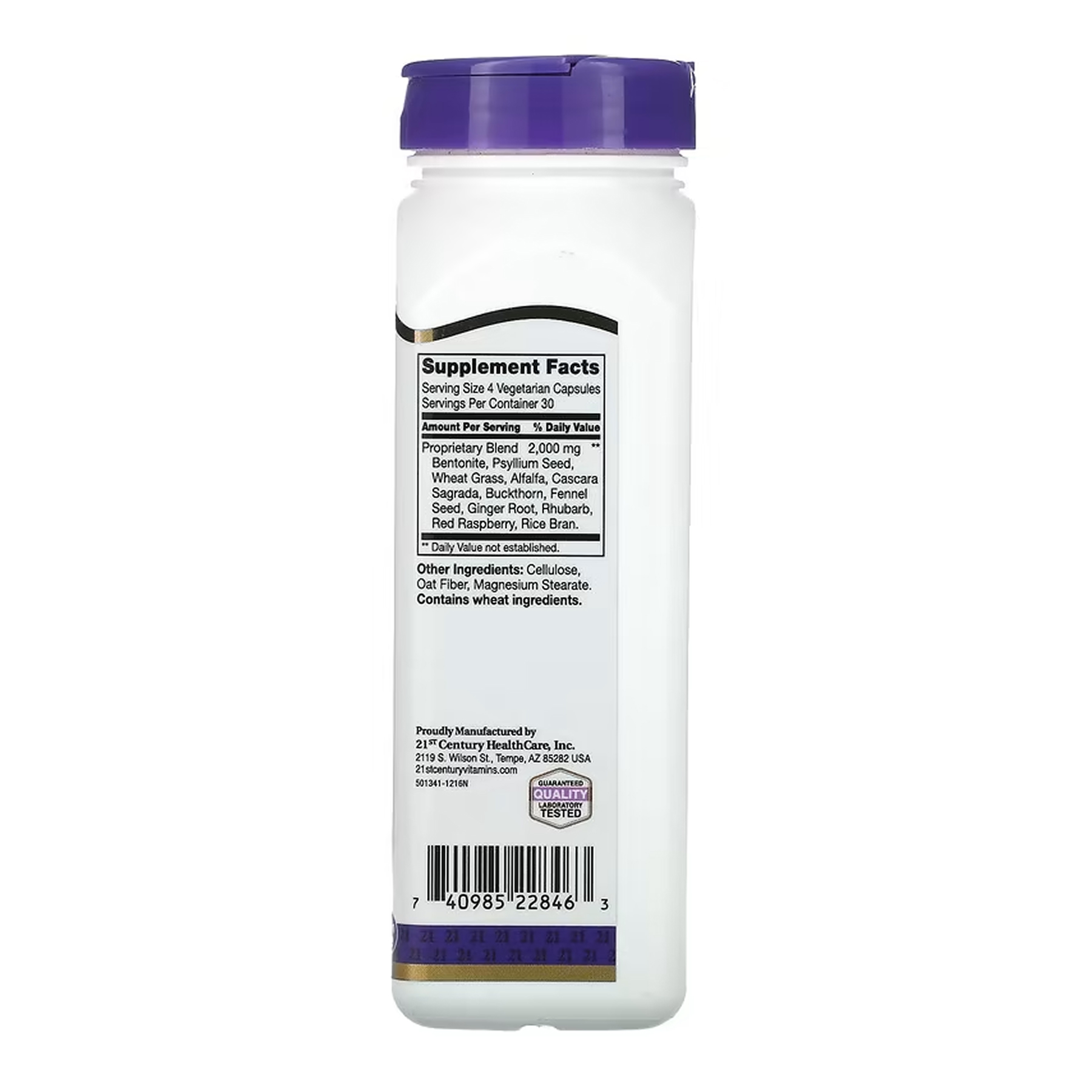 21st Century Colon Cleanse - 120 caps 2023-10-7089