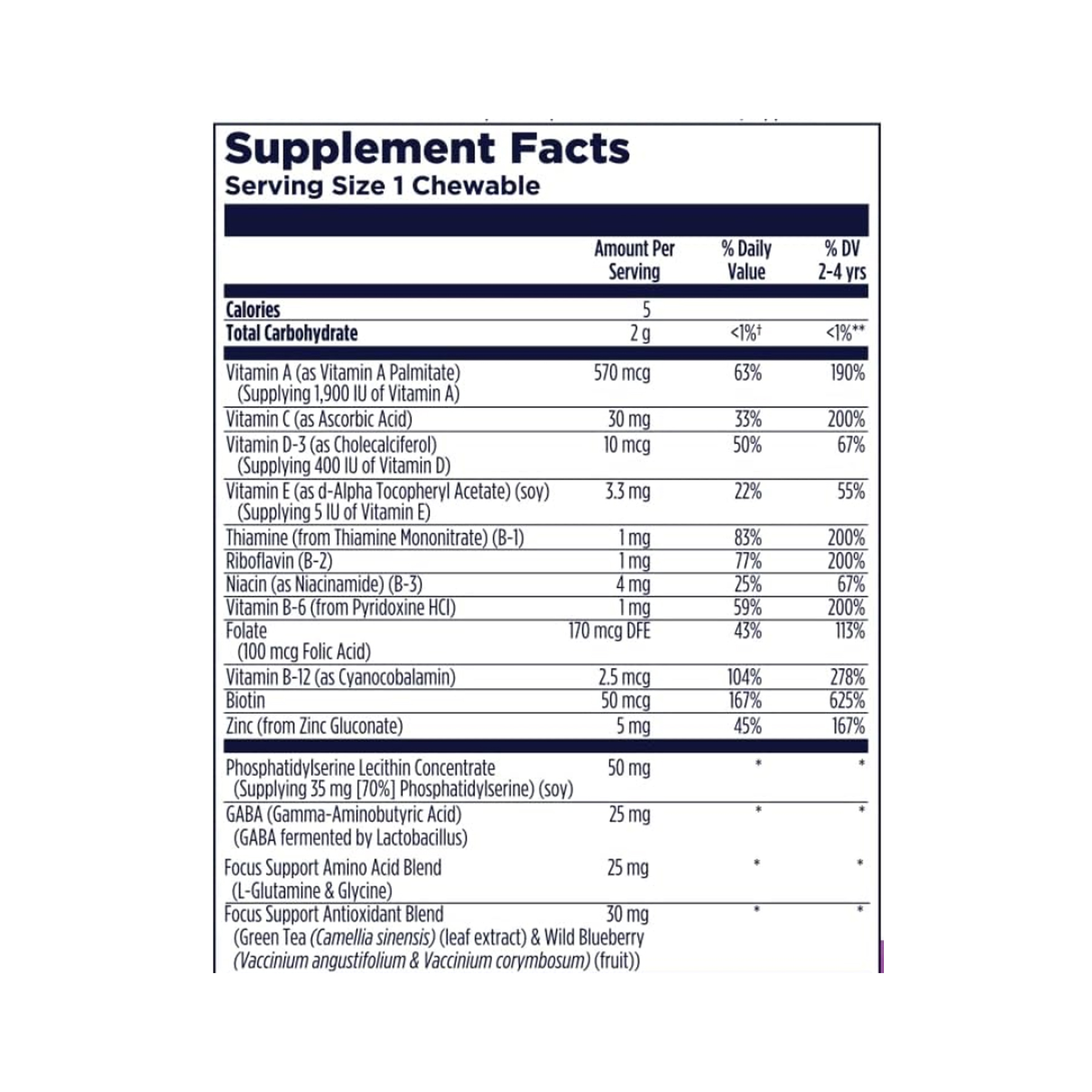 KAL Focus-Saurus - 30 chewables Grape 2023-10-6712