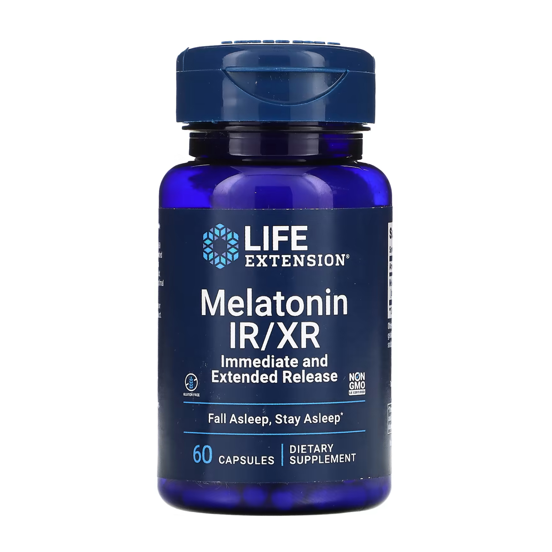 Life Extension Melatonin IR/XR - 60 caps 2023-10-3412