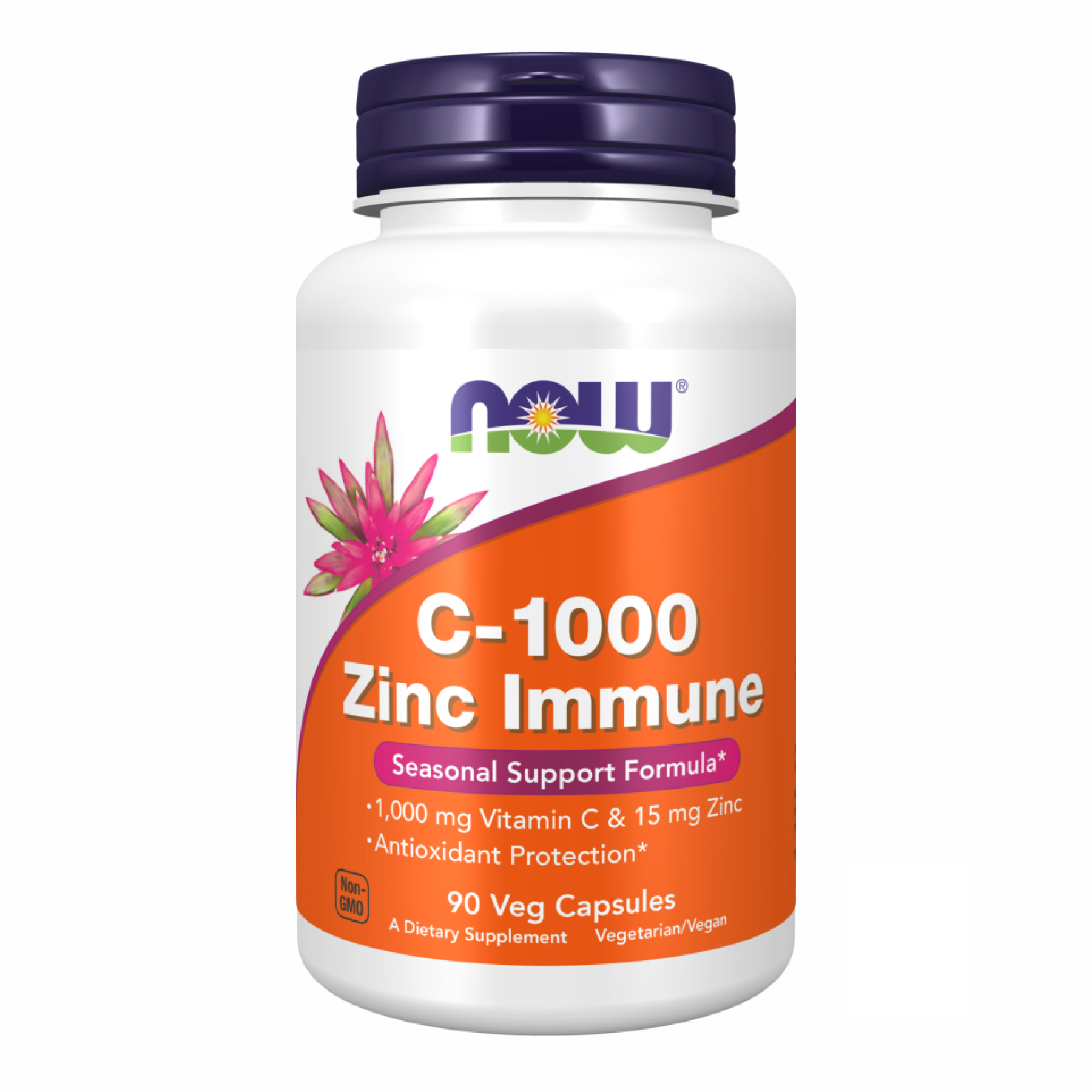 Now Foods C-1000 Zinc Immune - 90 vcaps 2022-10-0017