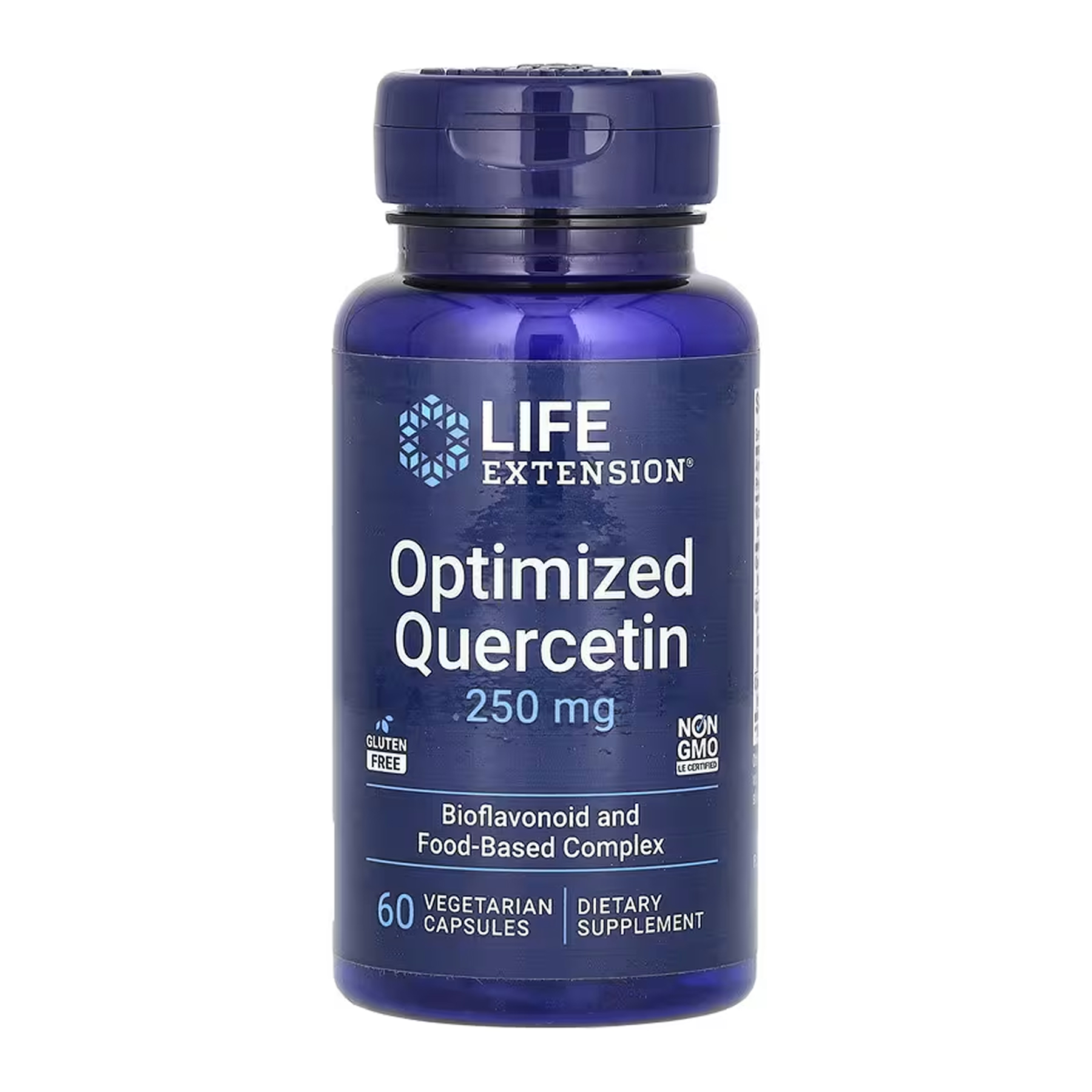 Life Extension Optimized Quercetin 250 mg - 60 vcaps (До 11.26) 2024-11-0500
