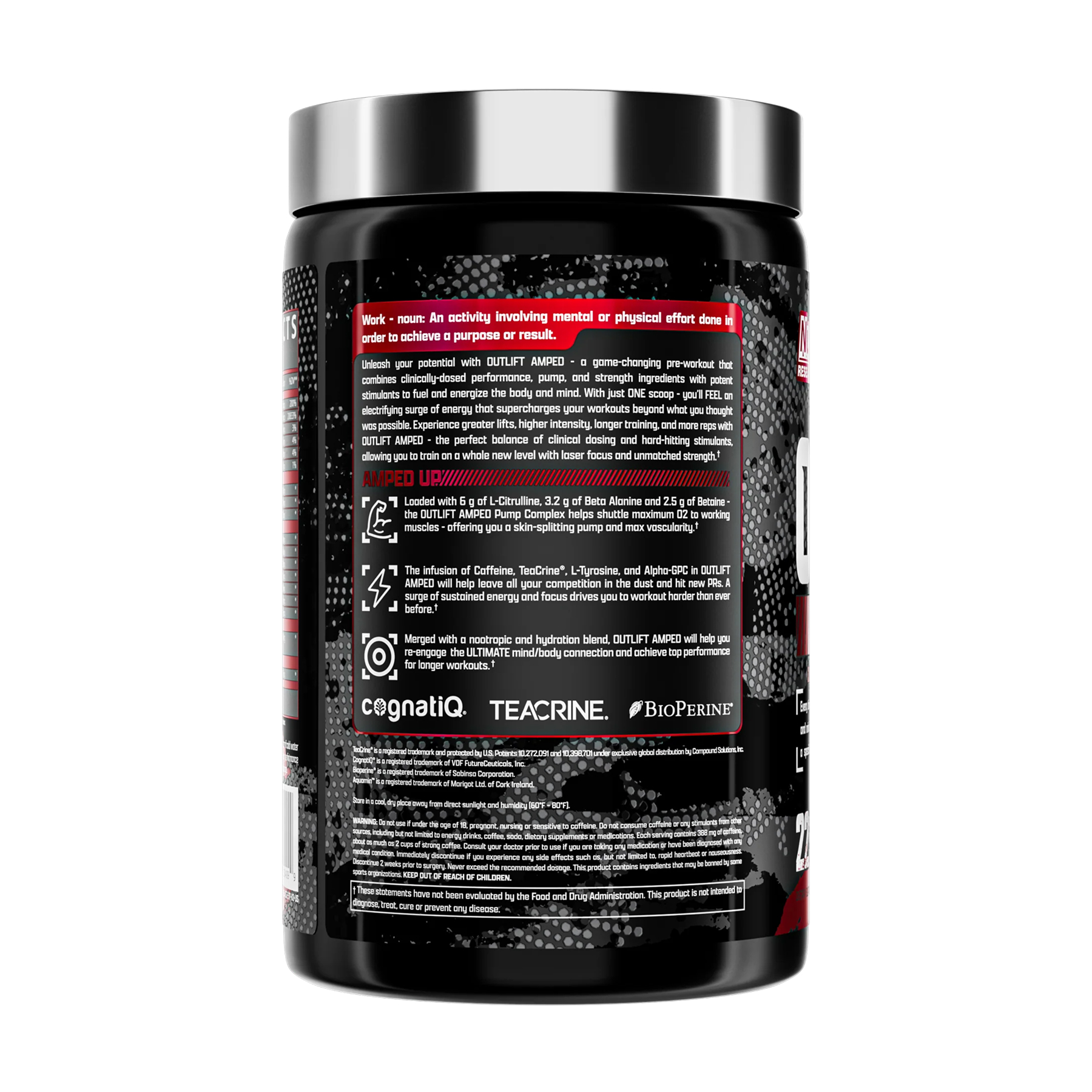 Nutrex Outlift Amped - 438.2g Sucker Punch 2023-10-6529