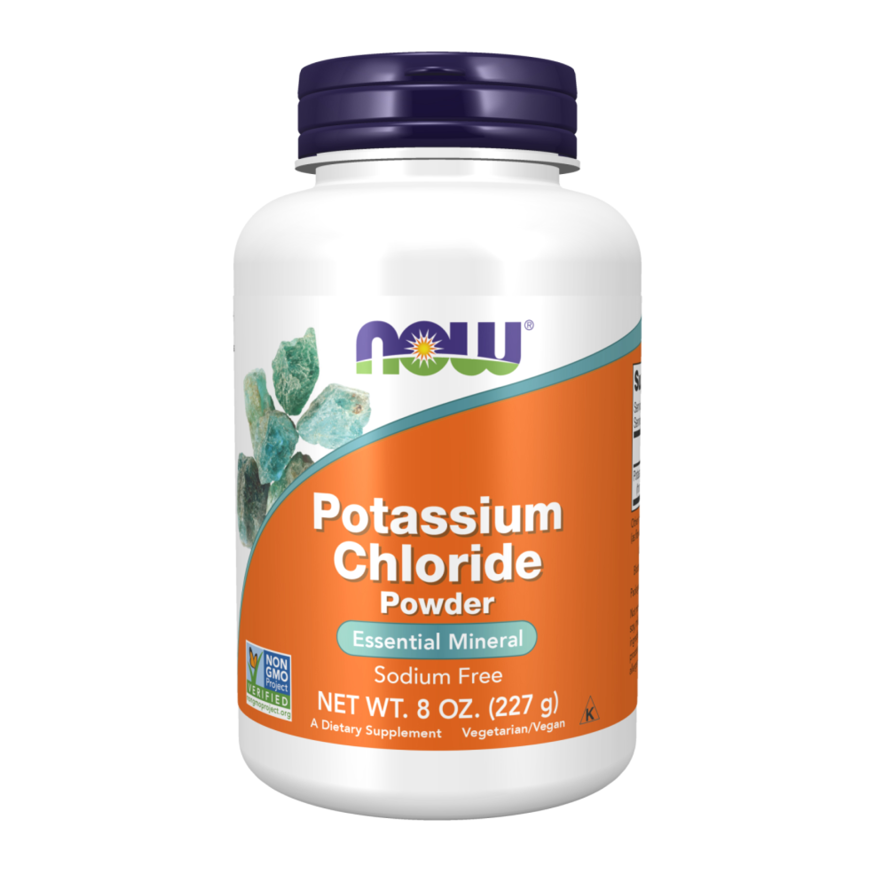 Now Foods Potassium Chloride Powder - 227g 2023-10-3095