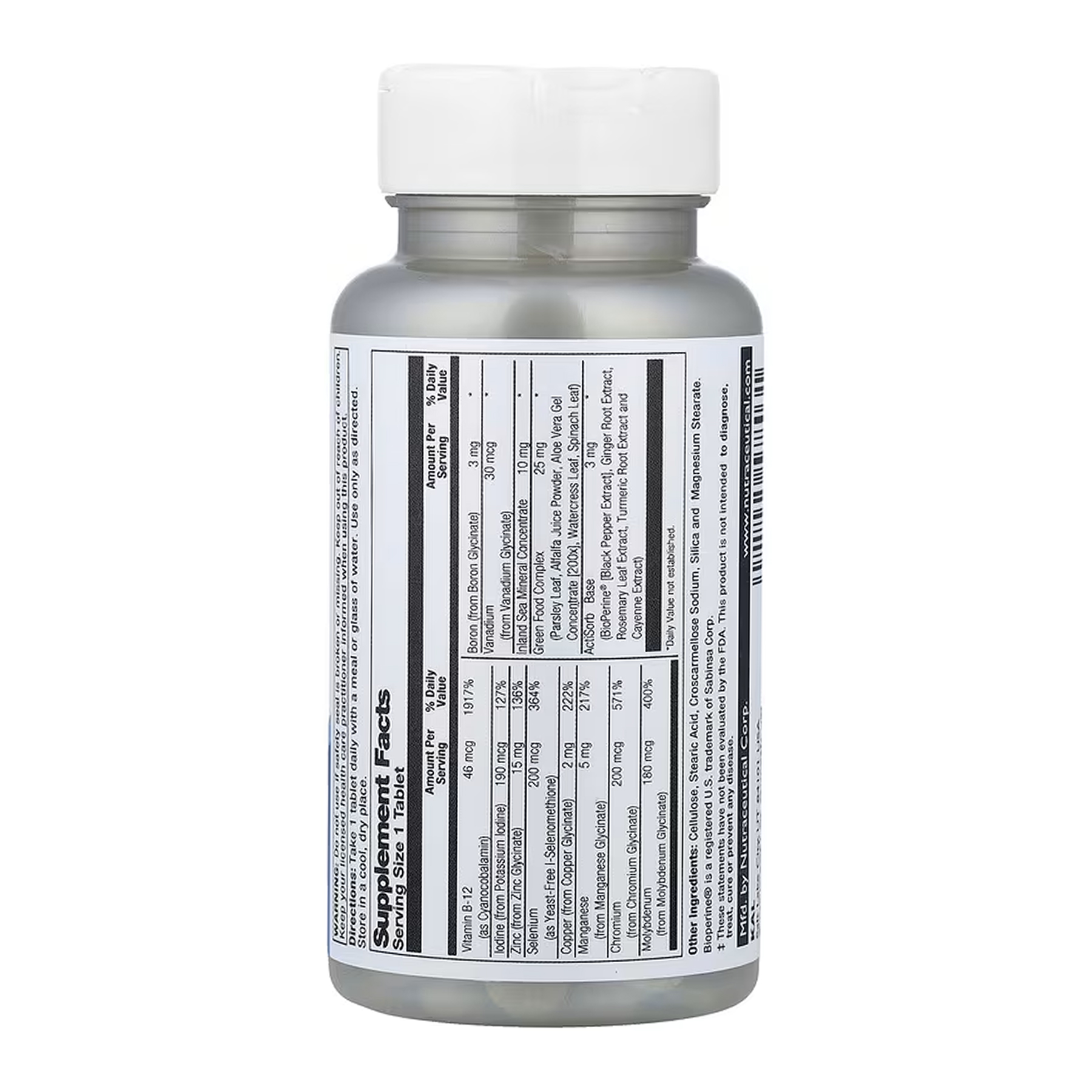 KAL Trace Minerals - 30 tabs 2023-10-7037