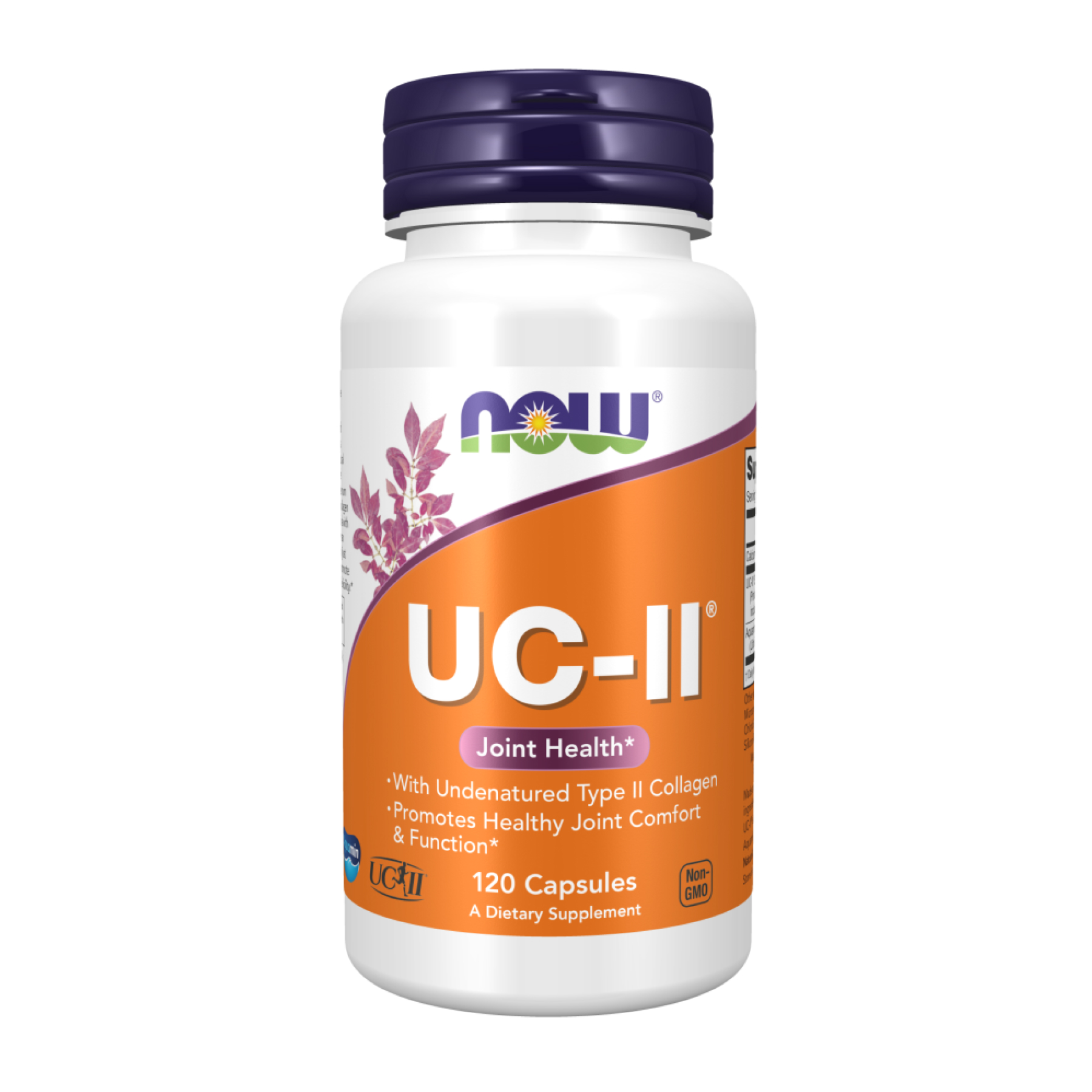 Now Foods UC-II® Type II Collagen 40mg - 120 vcaps 2023-10-2822