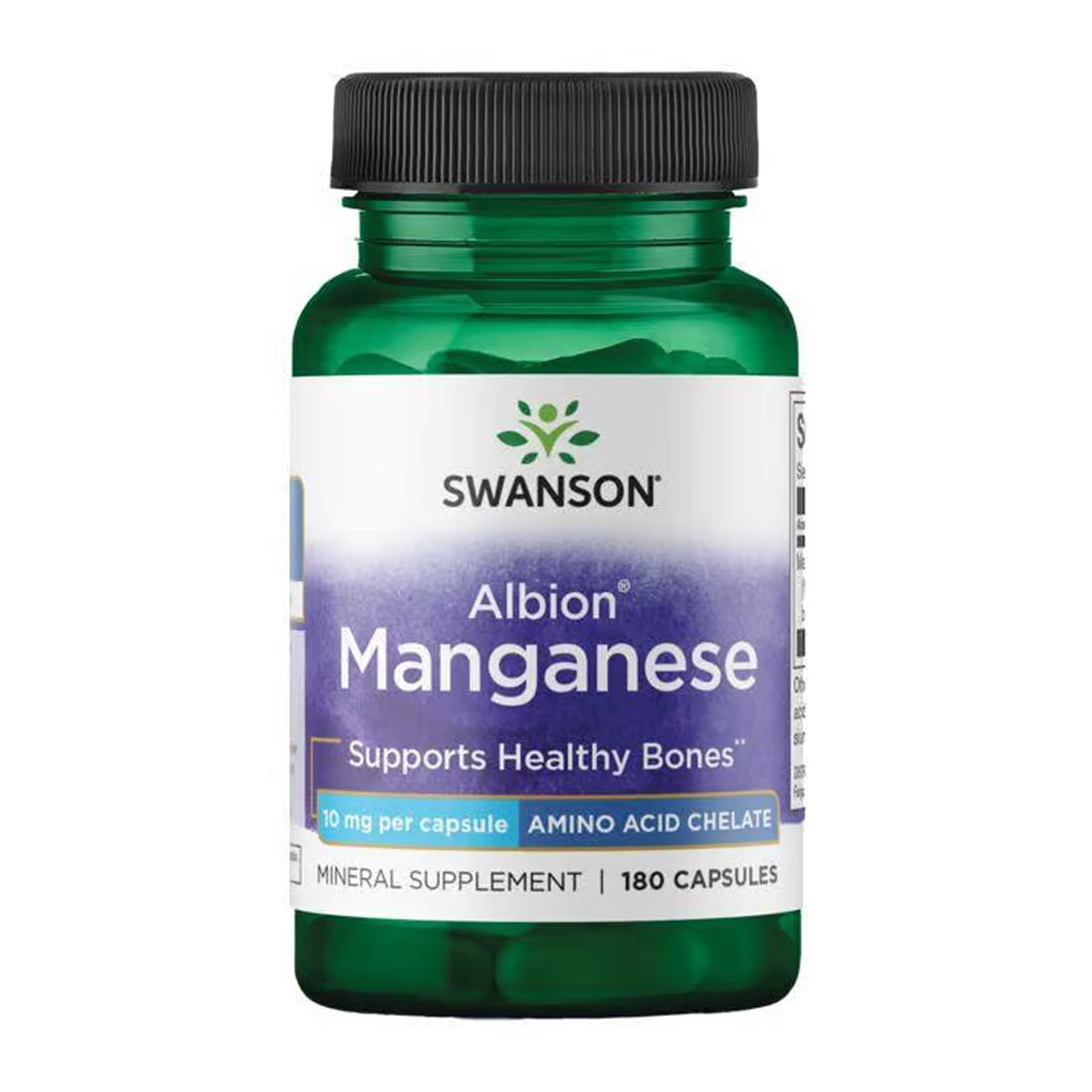 Swanson Albion Manganese 10mg - 180 caps 2023-10-5864